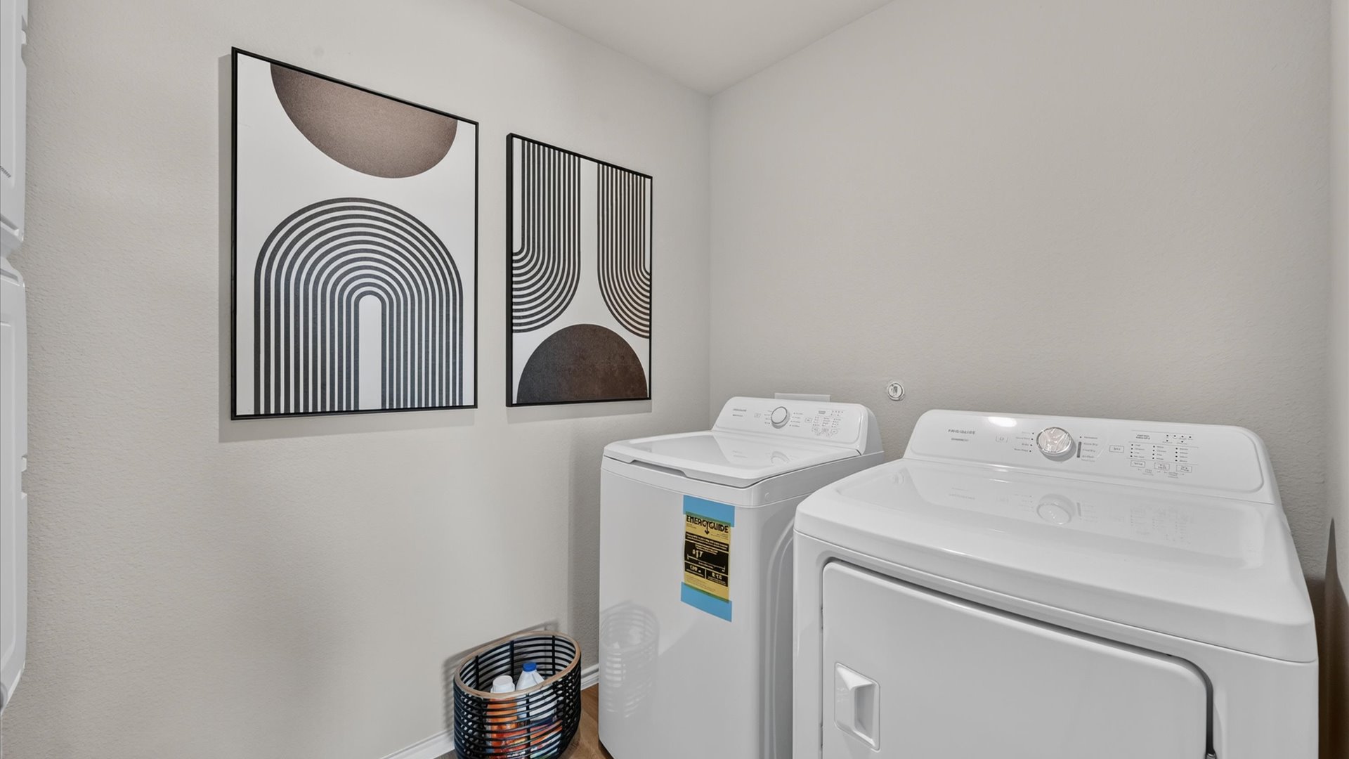 Laundry and utility room