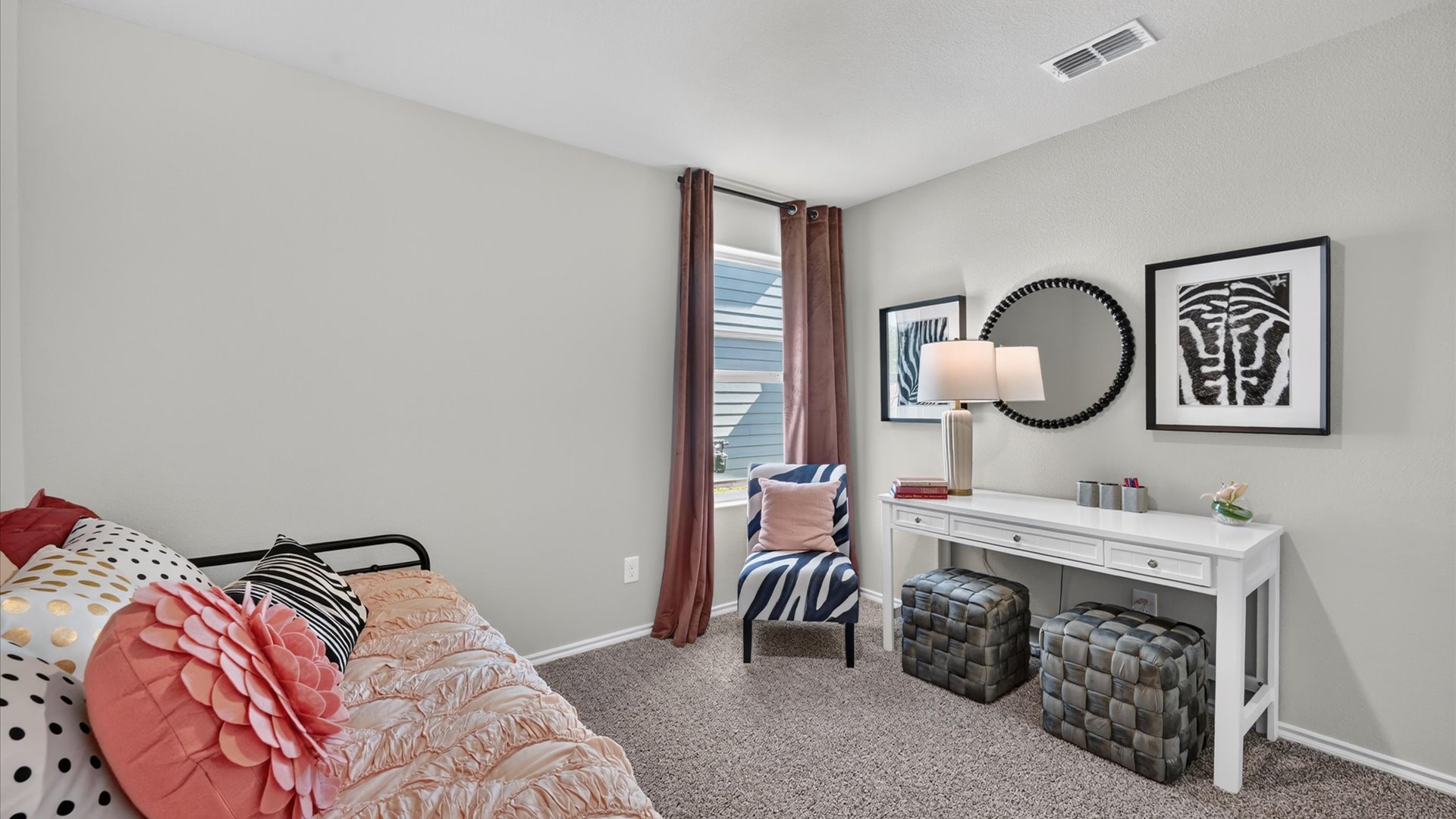 Bed 4 staged as guest bedroom