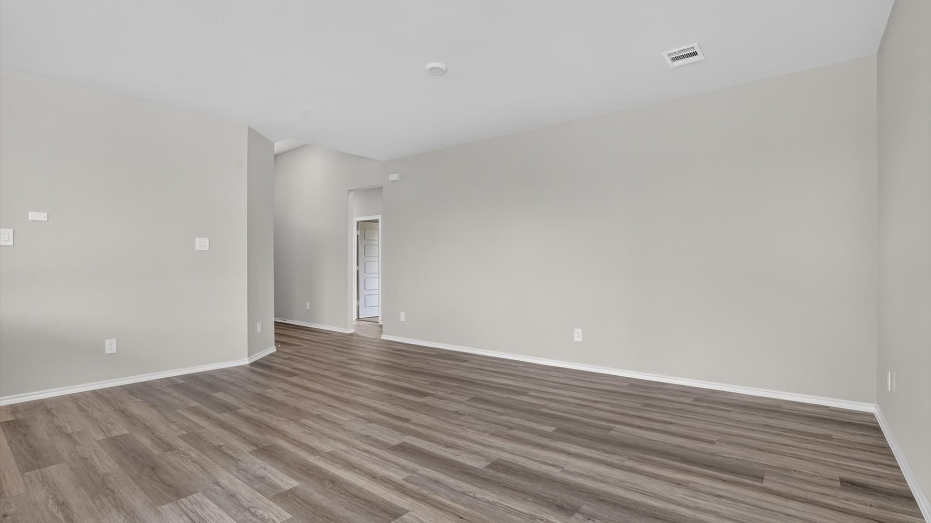 Living and family room