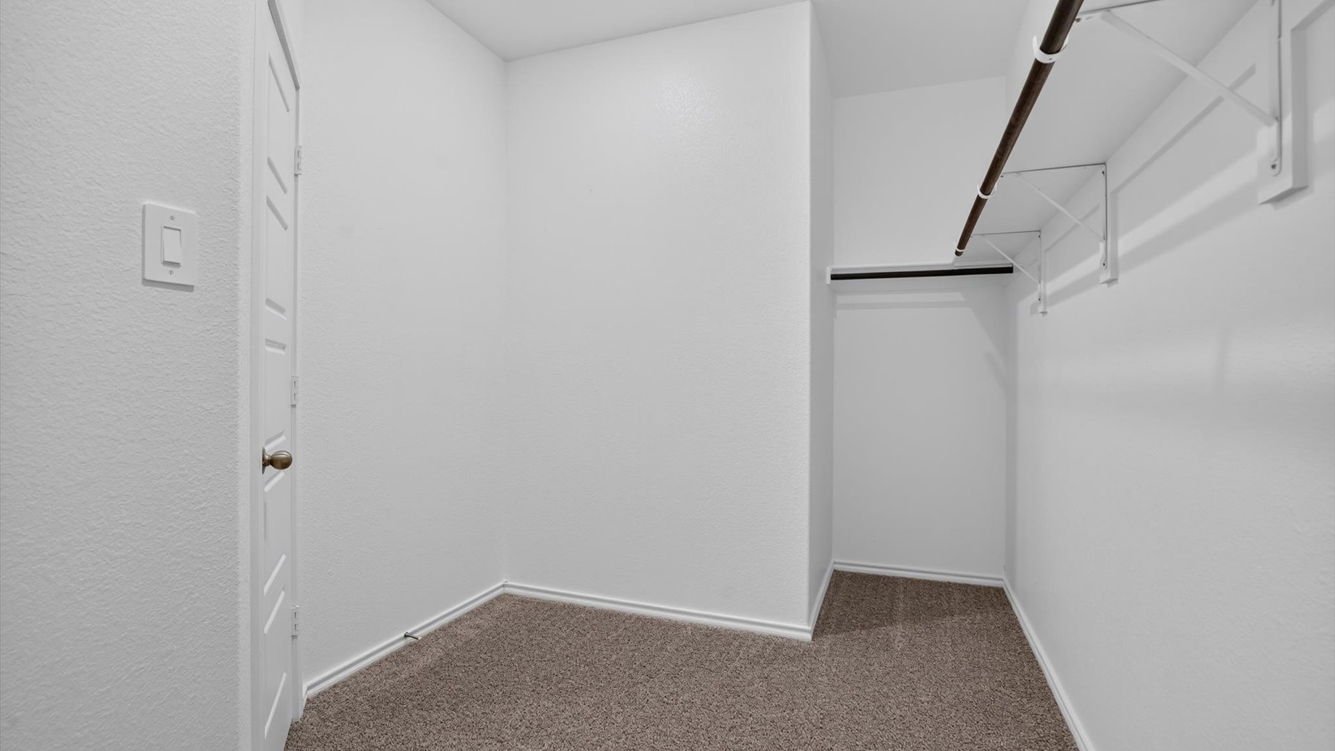 Primary walk-in closet