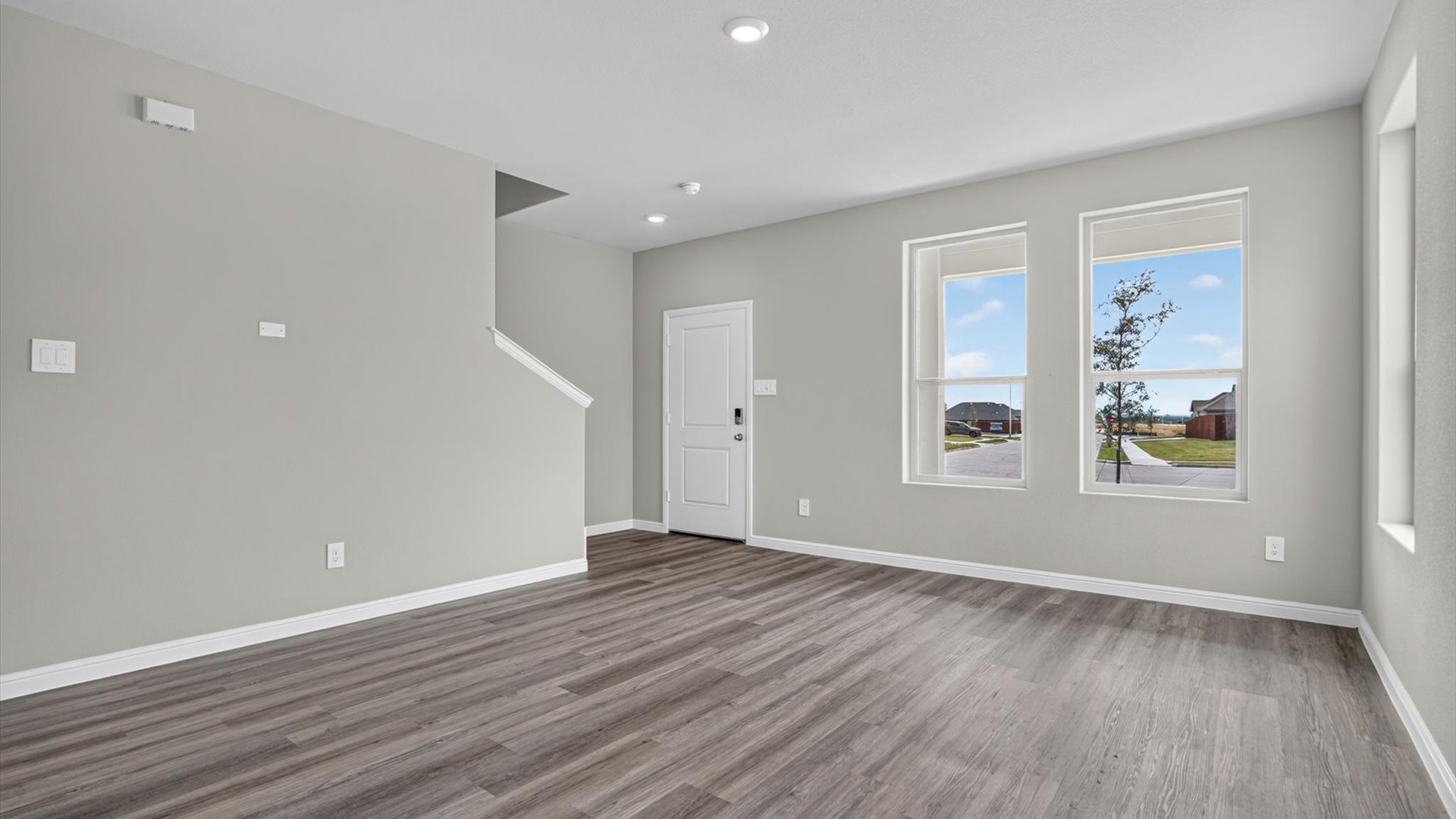 Dining and living area