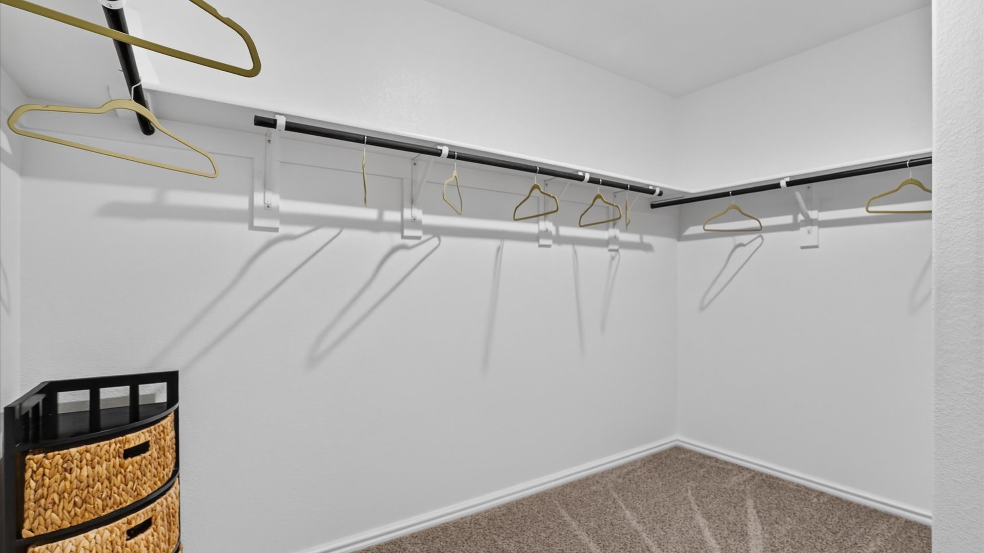 Primary walk-in closet