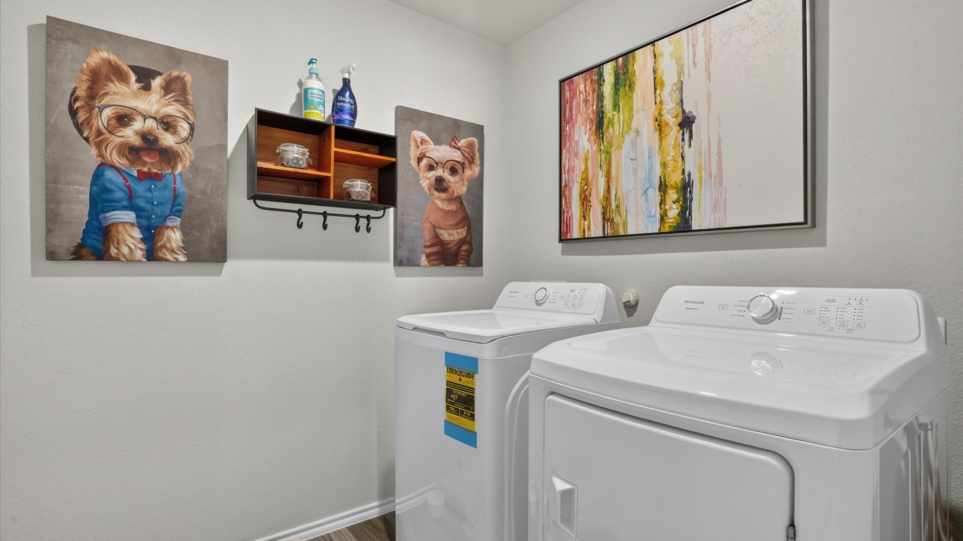 Laundry and utility closet