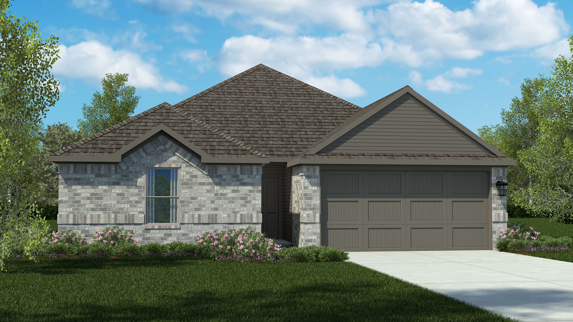 Bellvue elevation F rendering