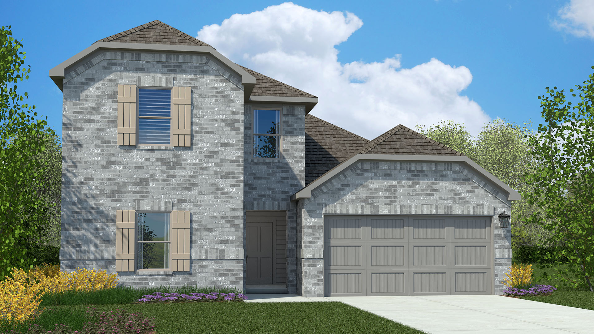 Midland elevation G rendering