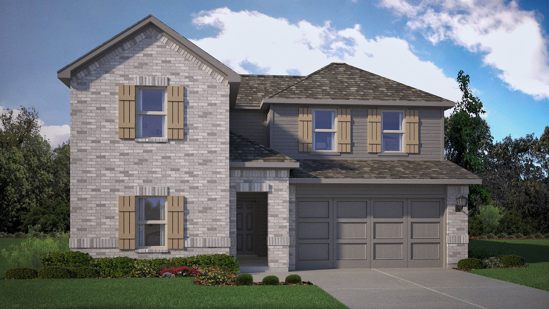 Ozark elevation F rendering
