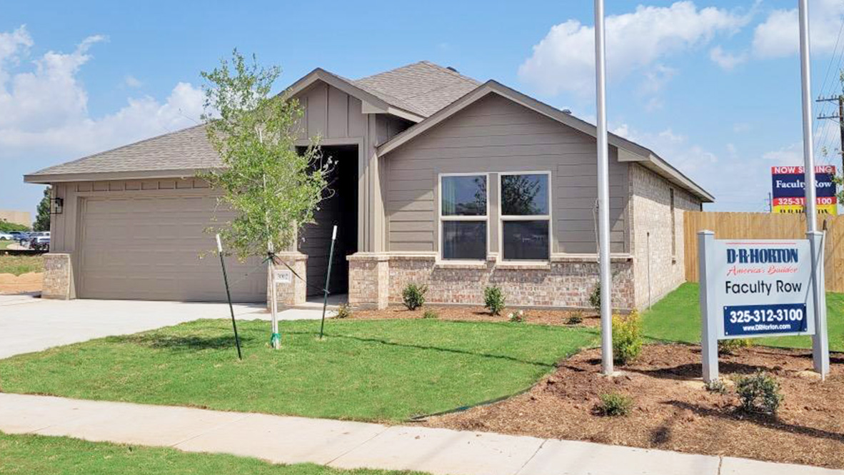 New Homes in Faculty Row ABILENE, TX Tradition Series