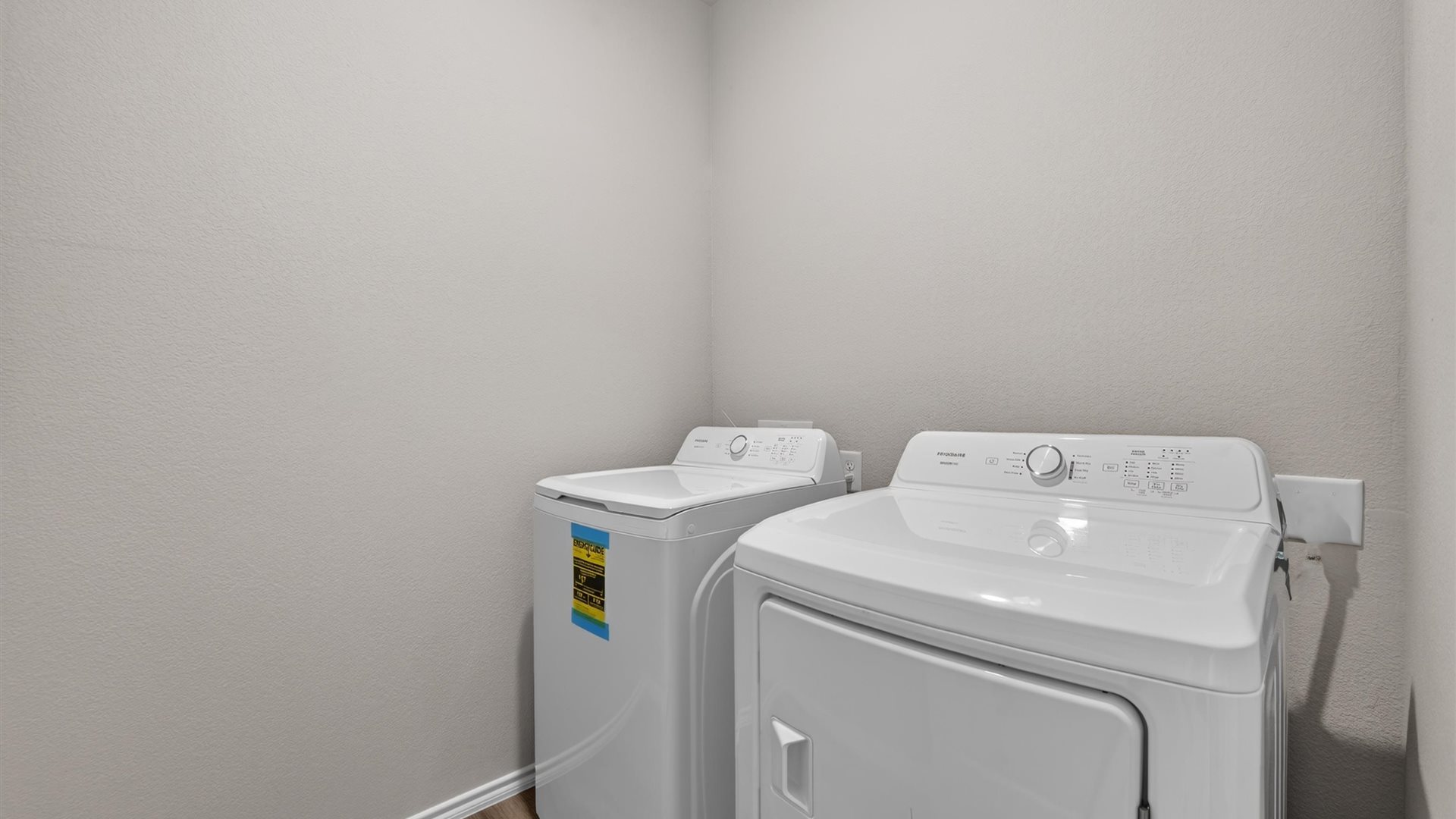 Laundry and utility closet