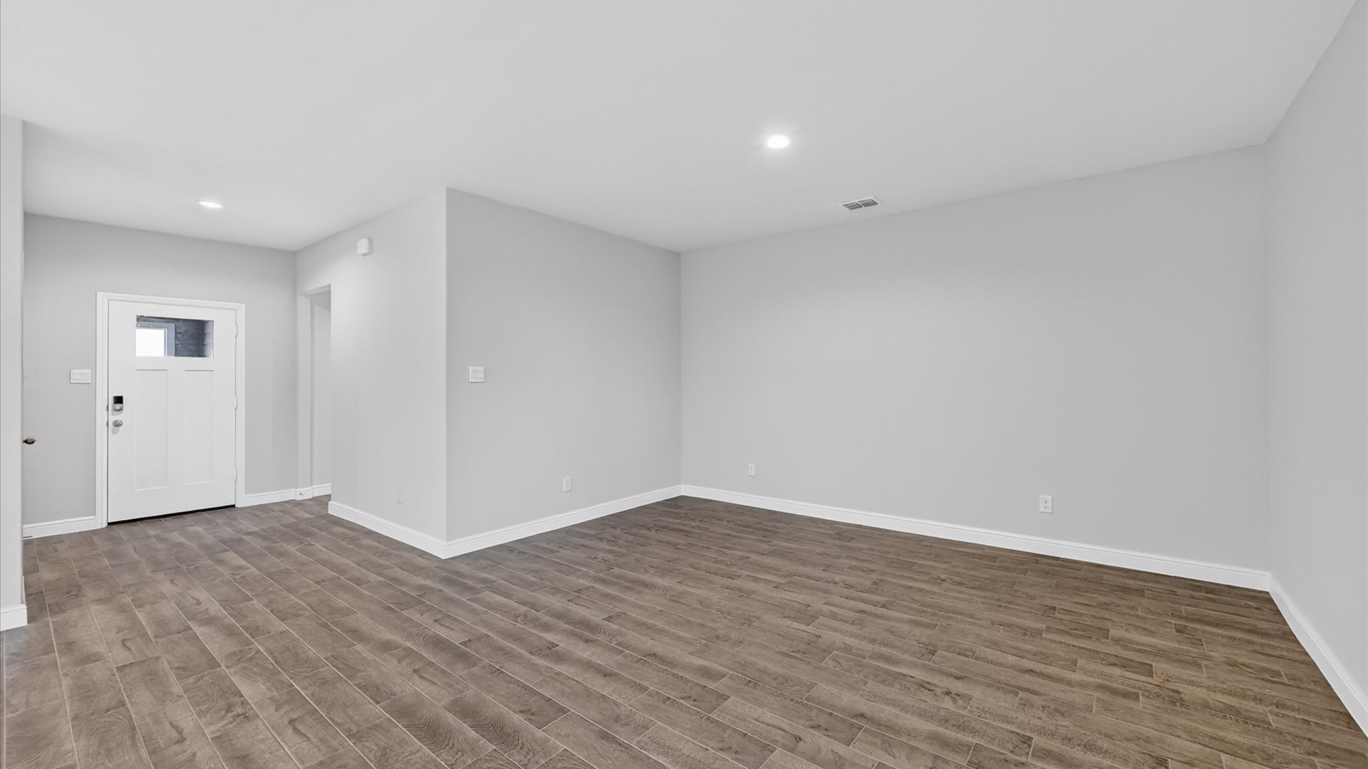 Living and family room