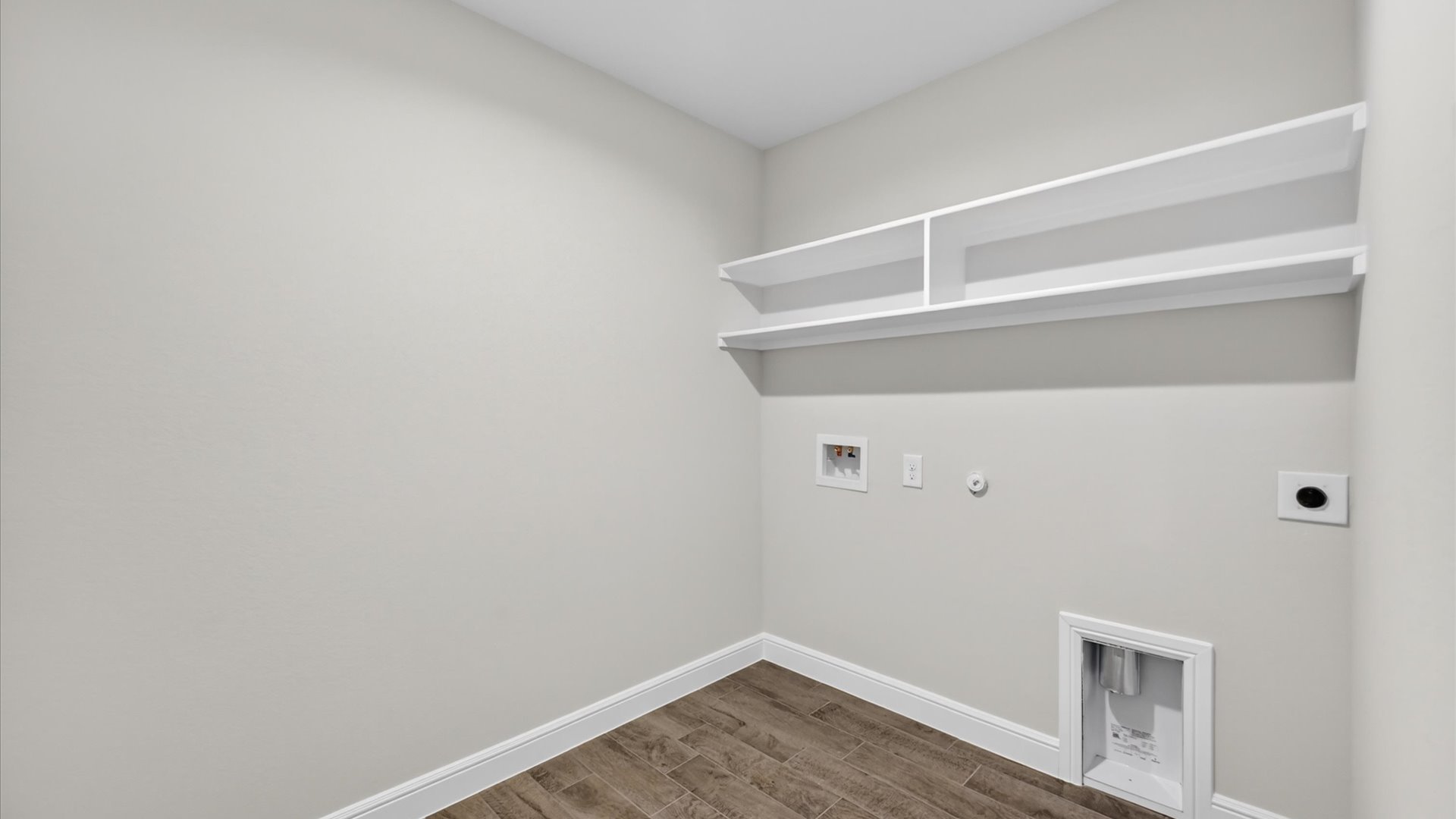 Laundry and utility closet