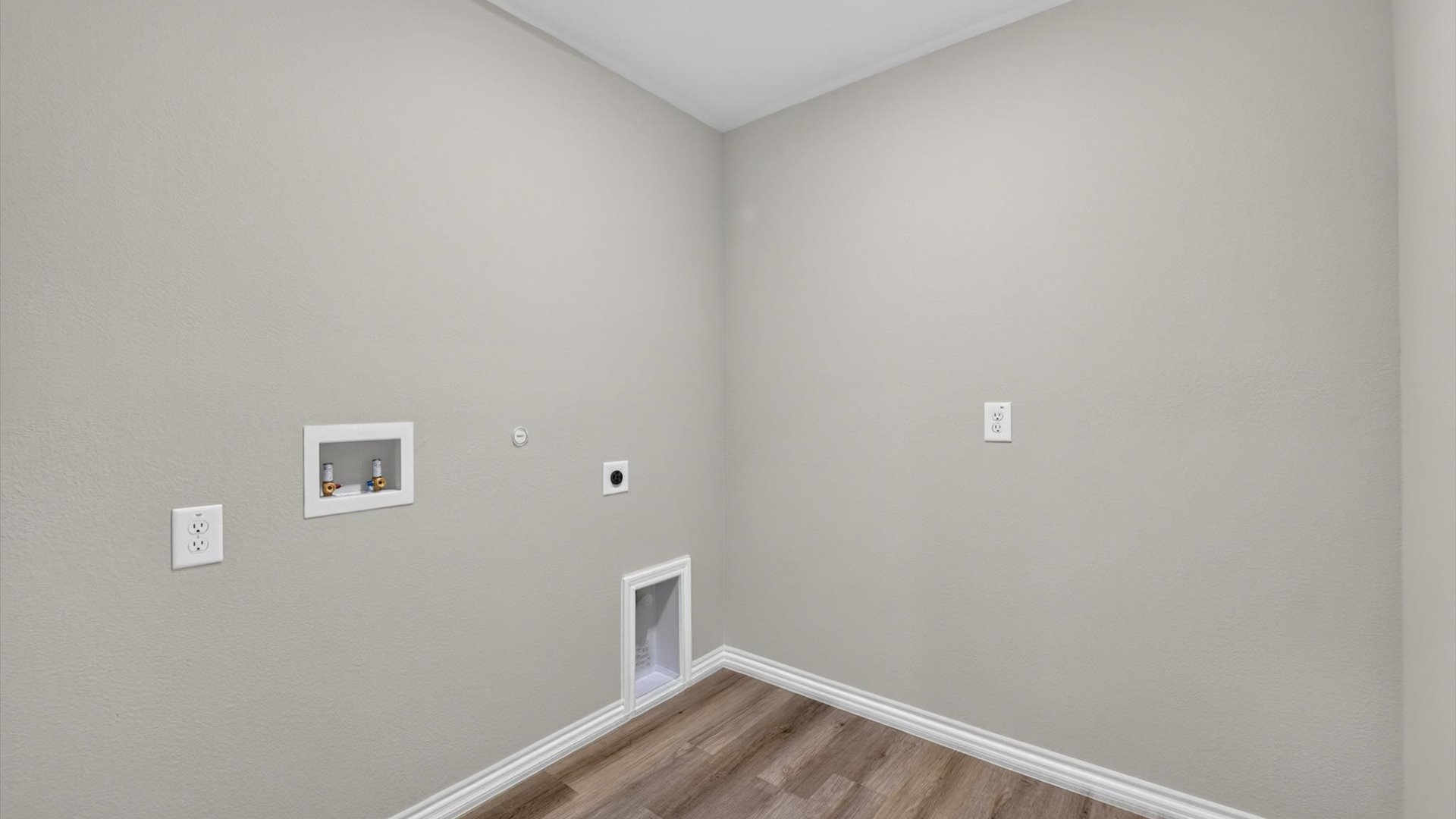 Laundry and utility closet