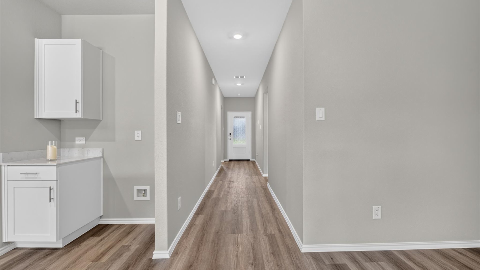 Hallway and foyer