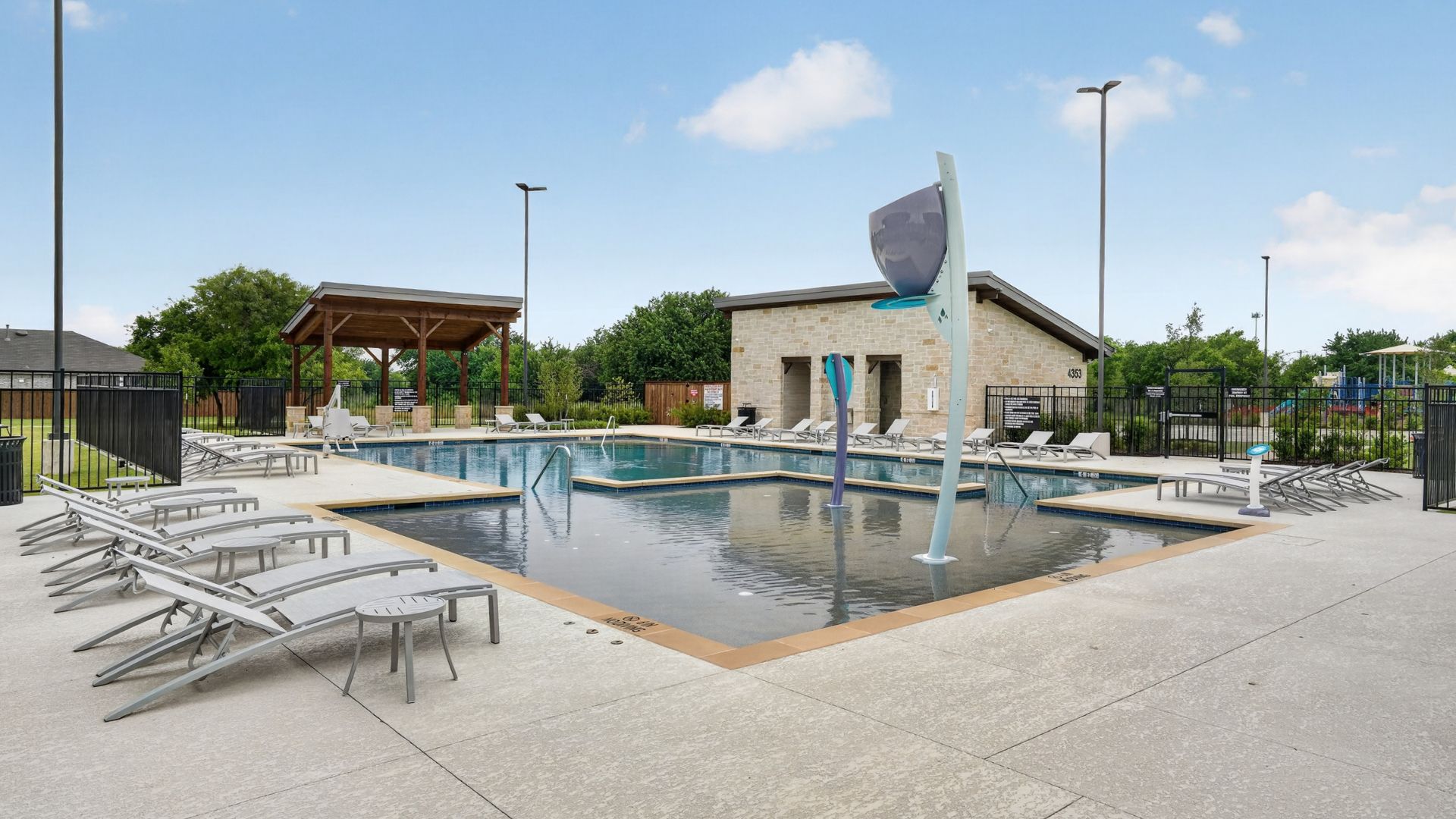 Terra Trace community pool