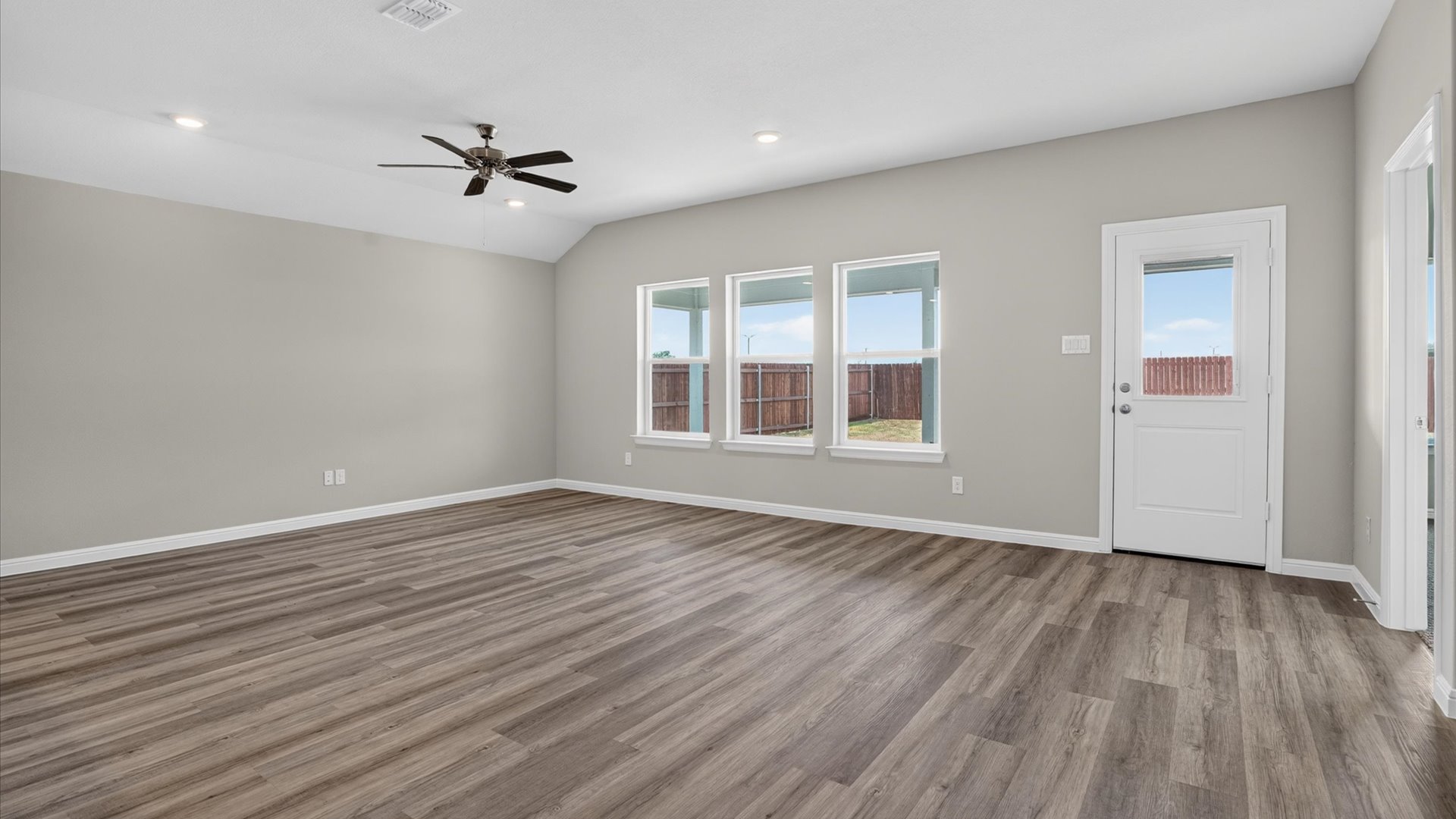 Living and family area