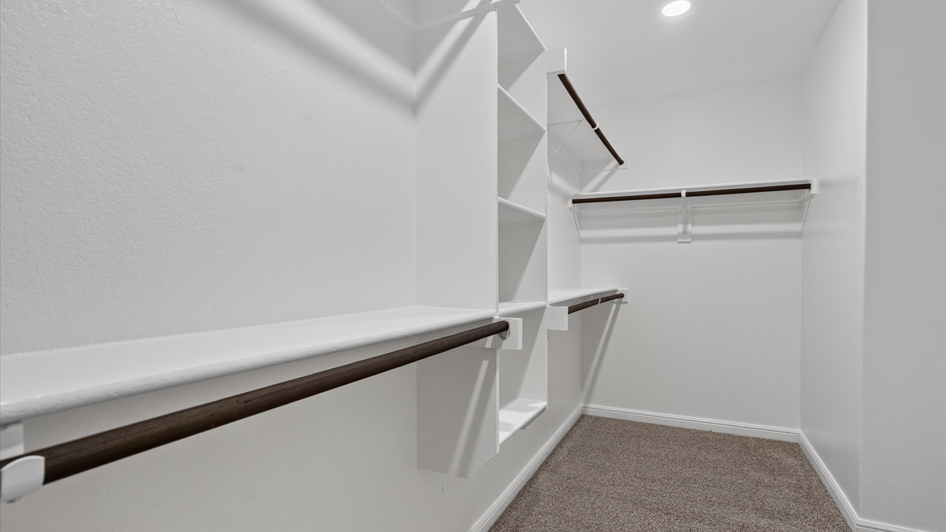 Primary walk-in closet