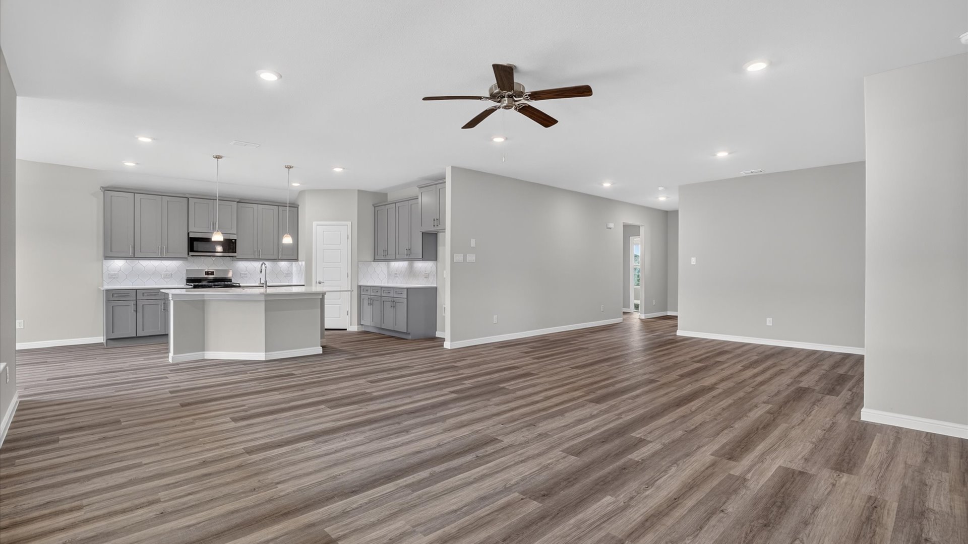 Open concept living area