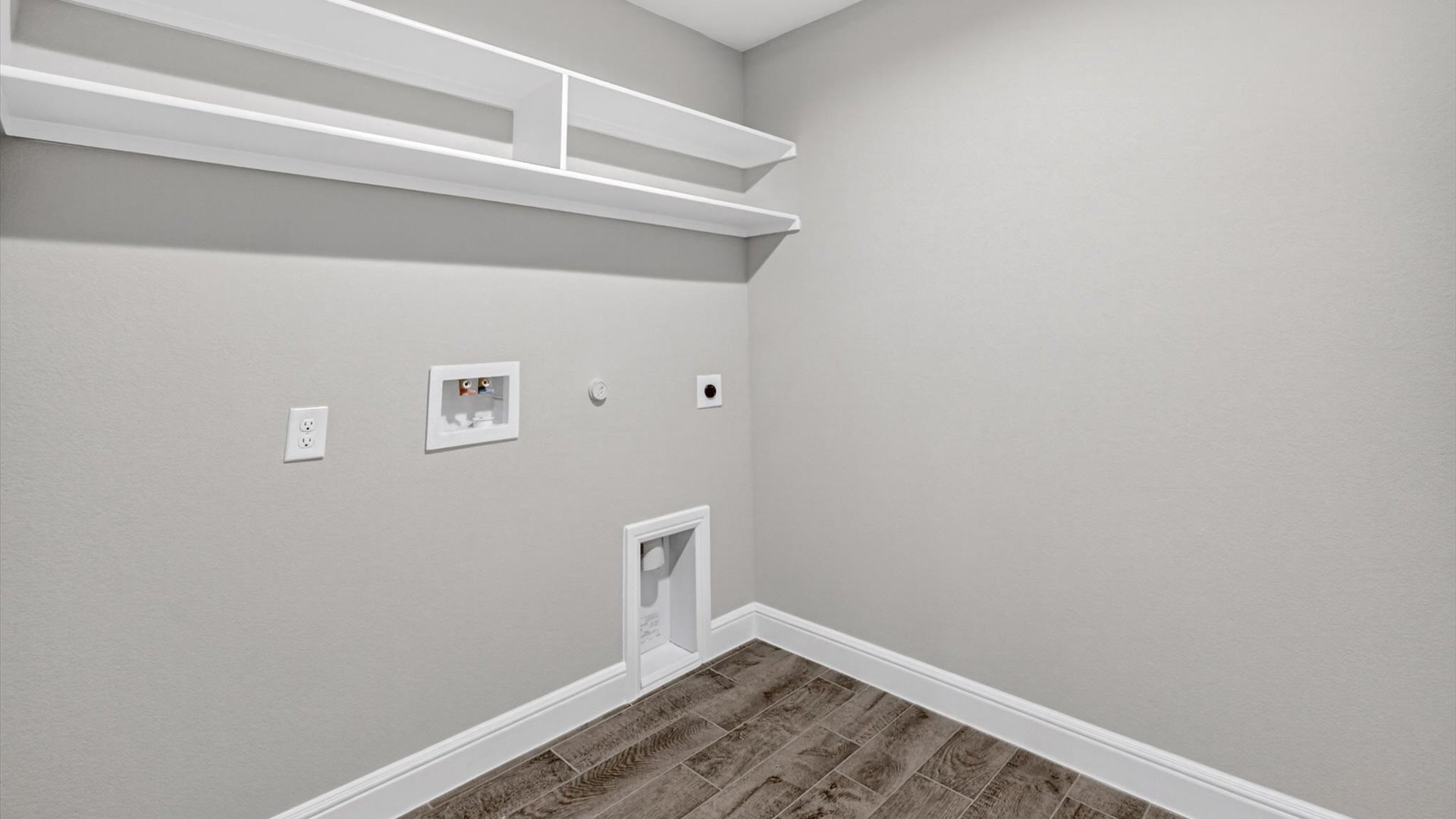 Laundry and utility closet