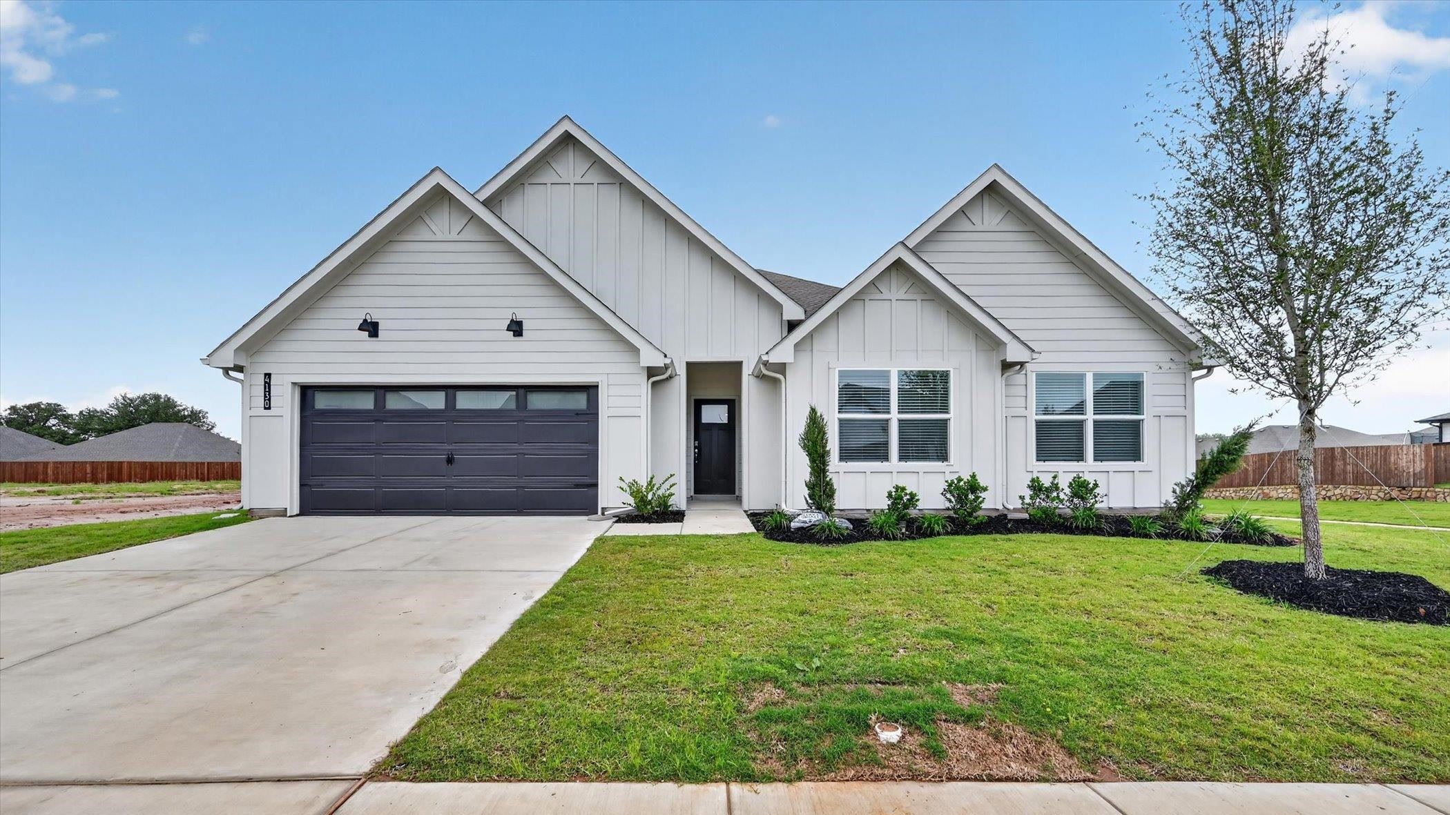 Exterior of single story home