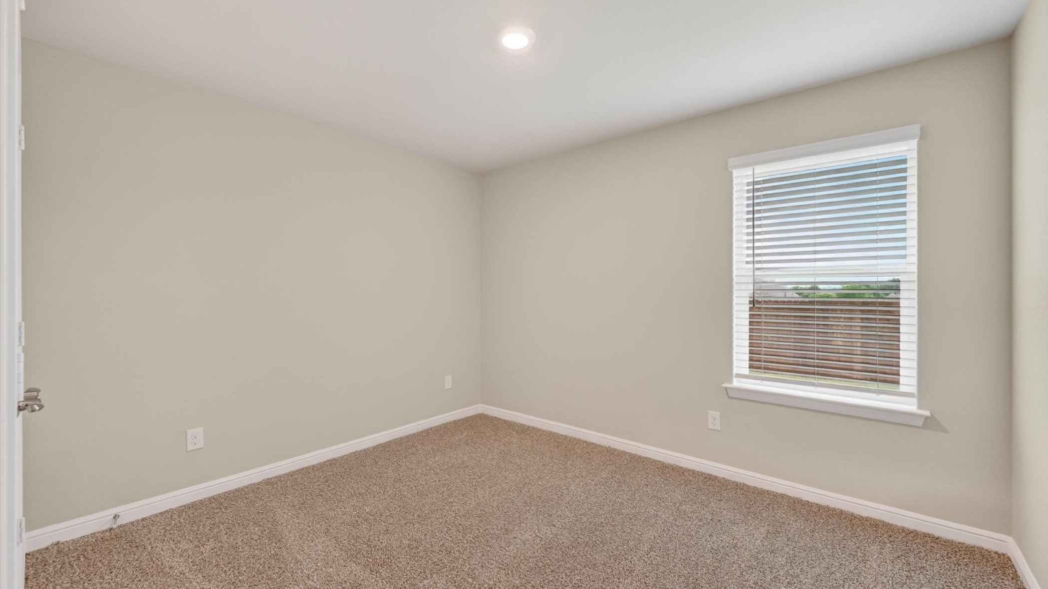 Bedroom 3 with side window