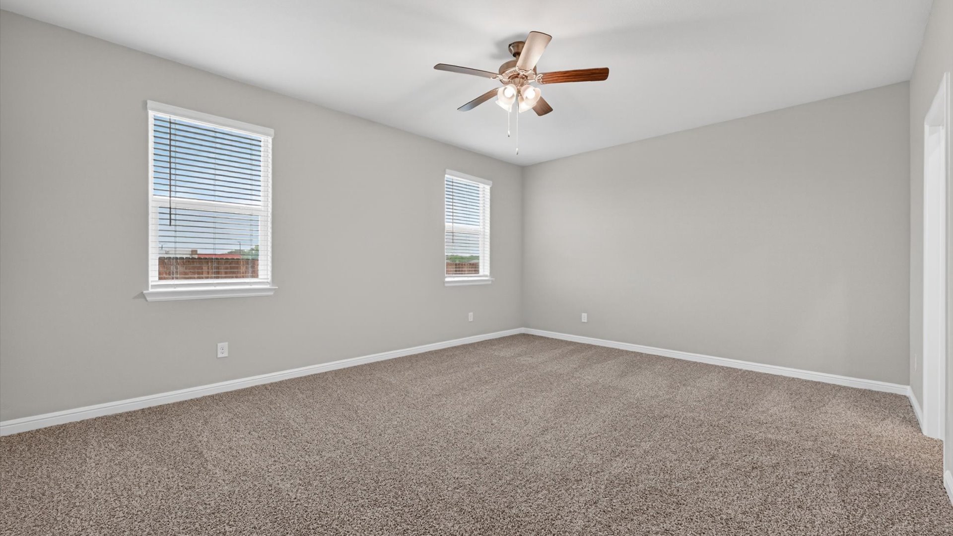 Bedroom 1 with ensuite bathroom