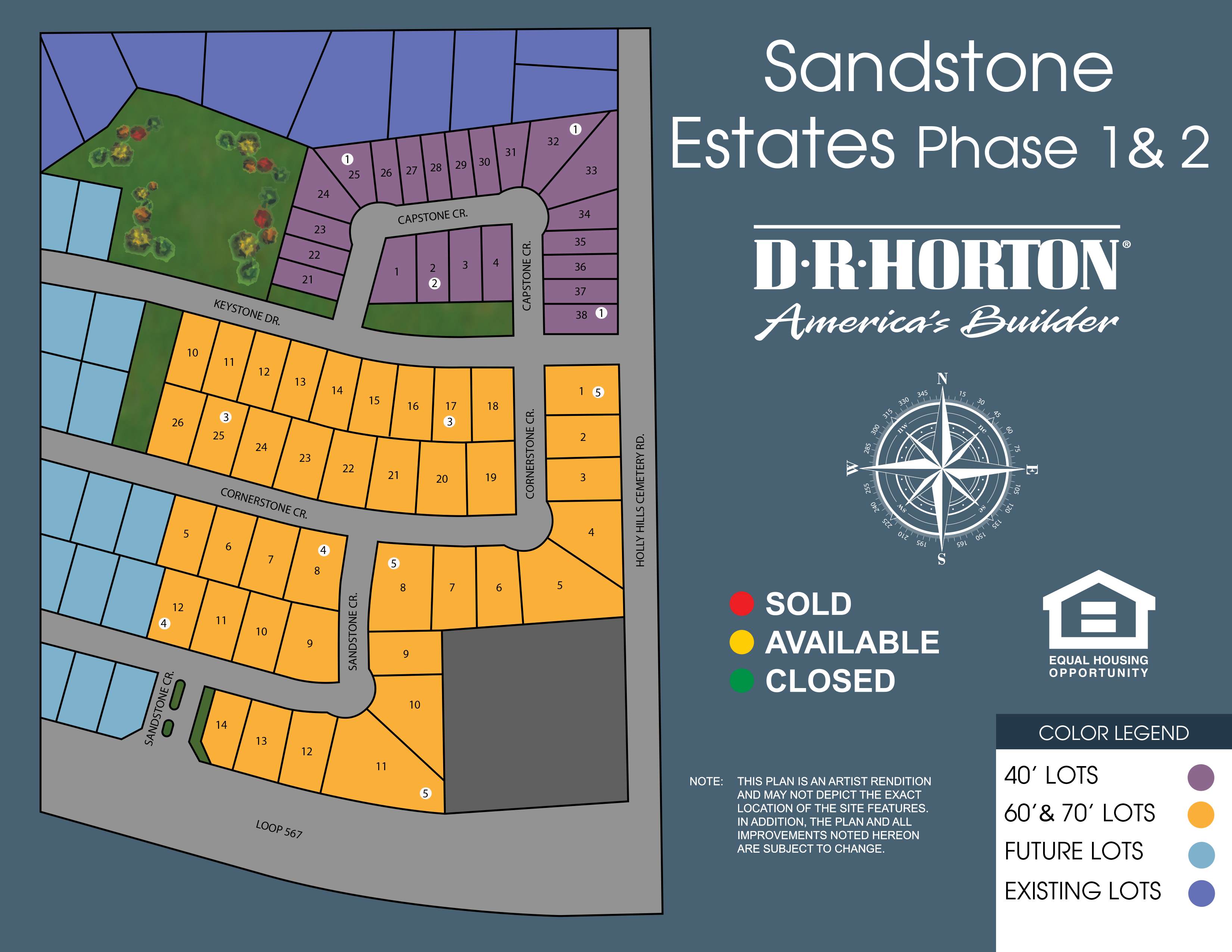 Static Lot Map