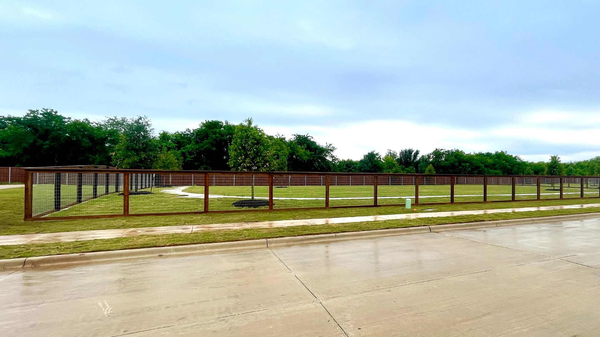 Onsite community dog park