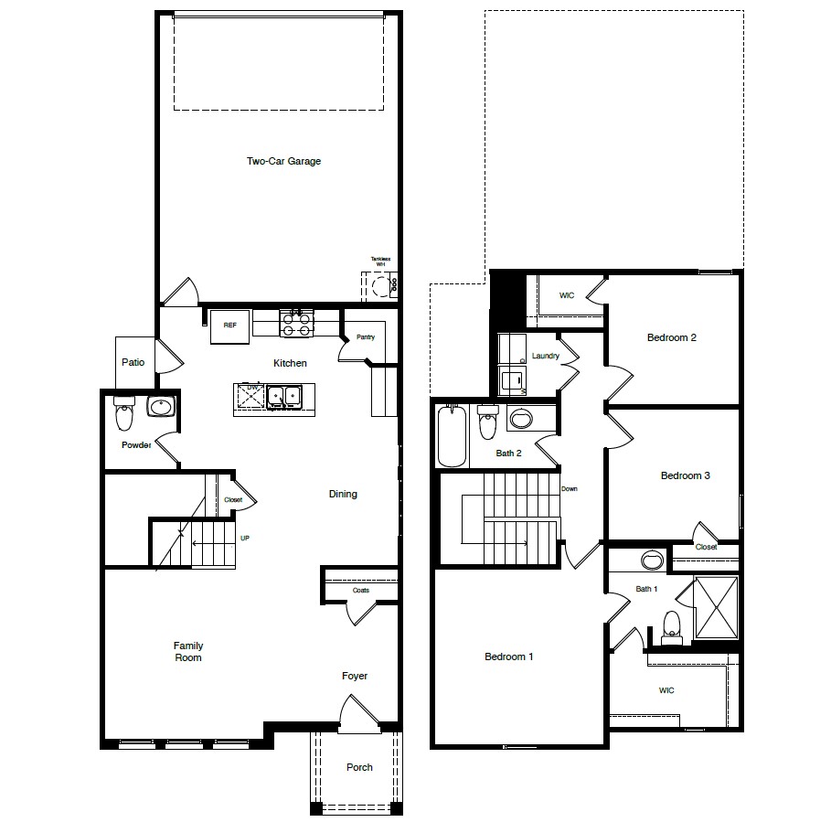 Almond floorplan