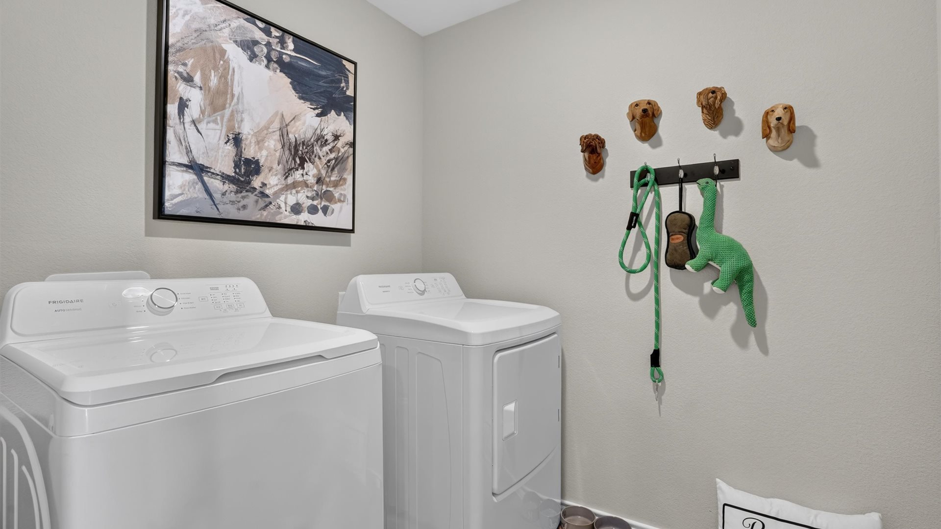 Laundry and utility closet