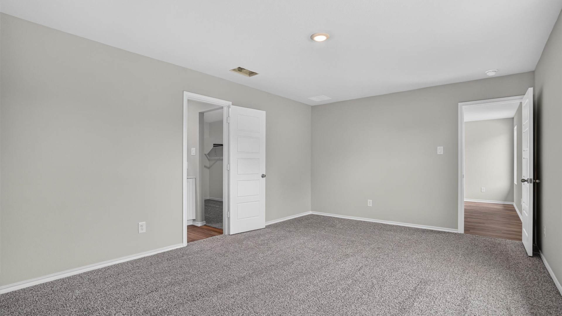 Bedroom 1 with ensuite bathroom