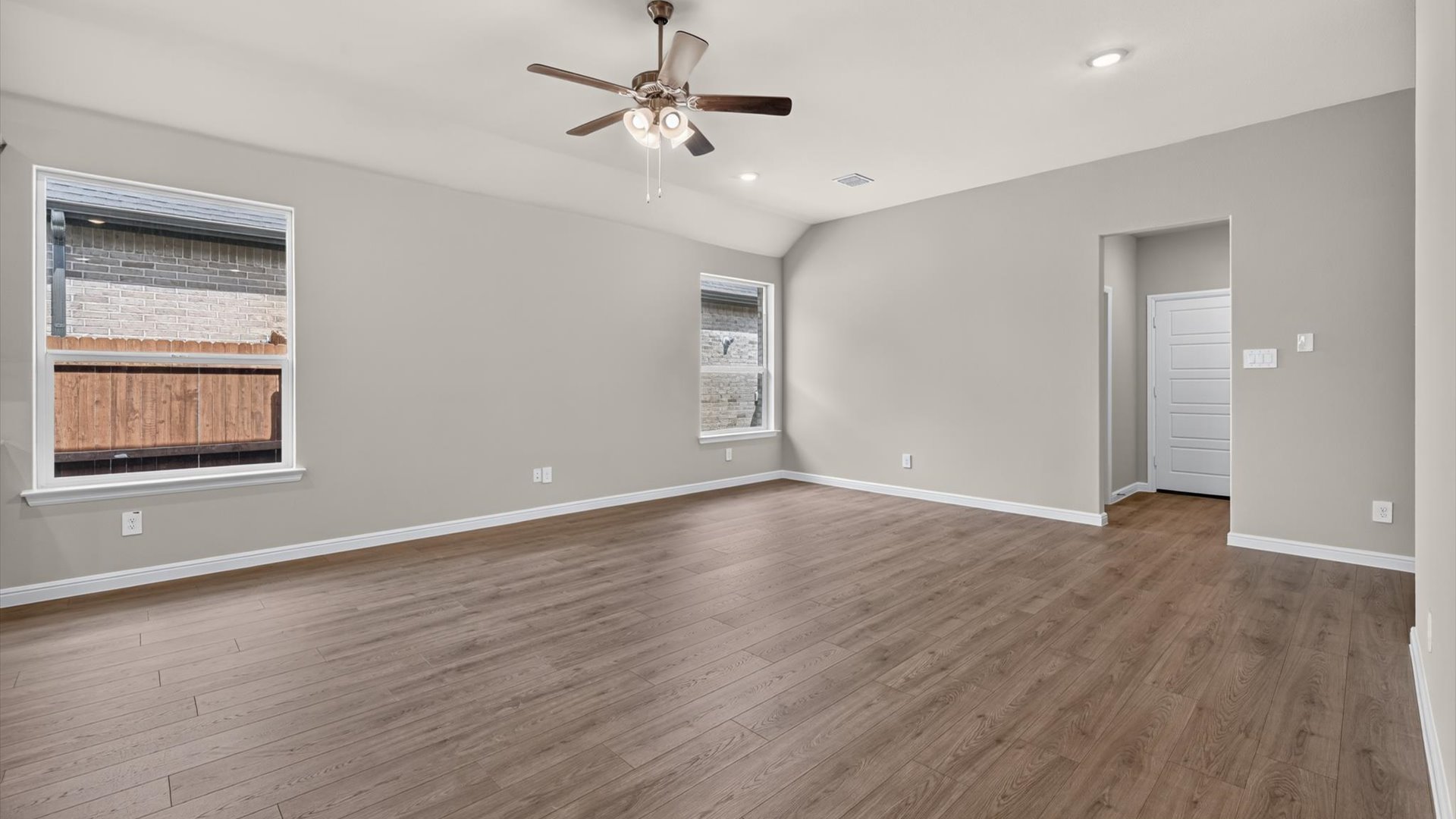 Living and family area