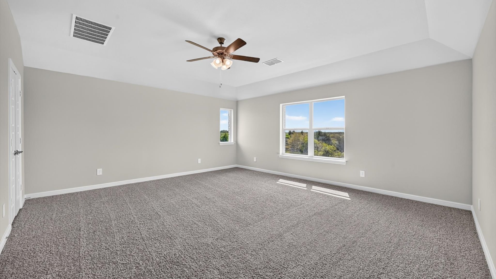 Upstairs game room