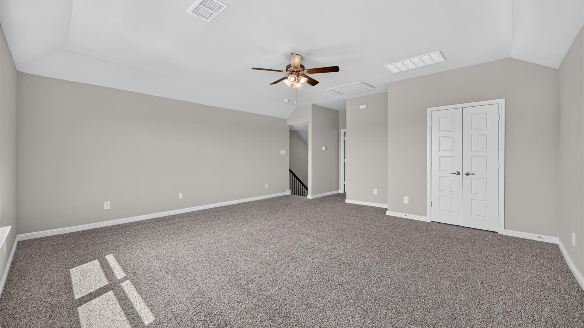 Upstairs loft and game room