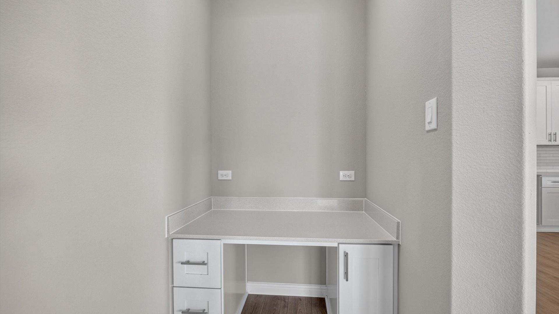 Built in desk