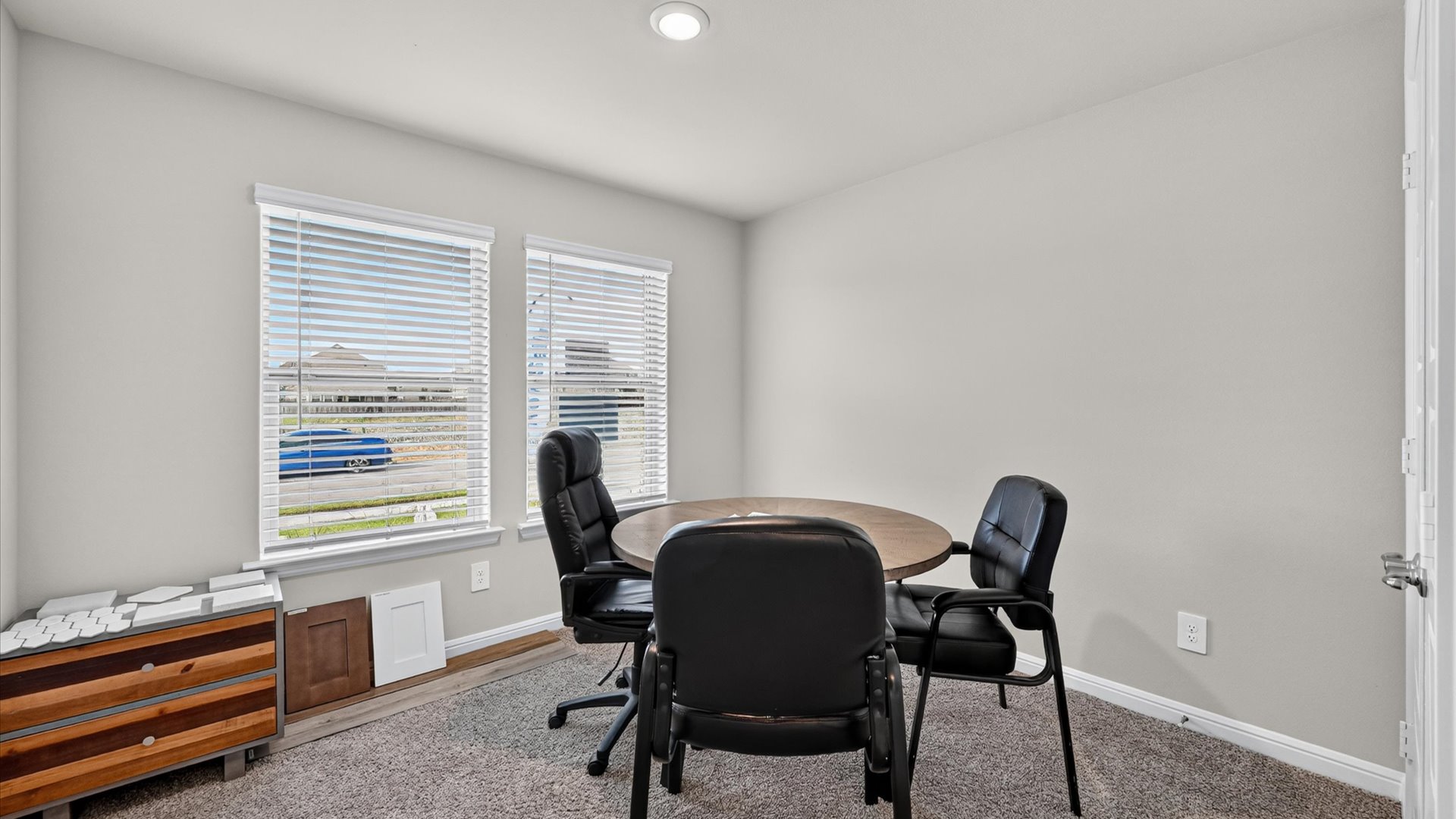 Bedroom 4 set up as office