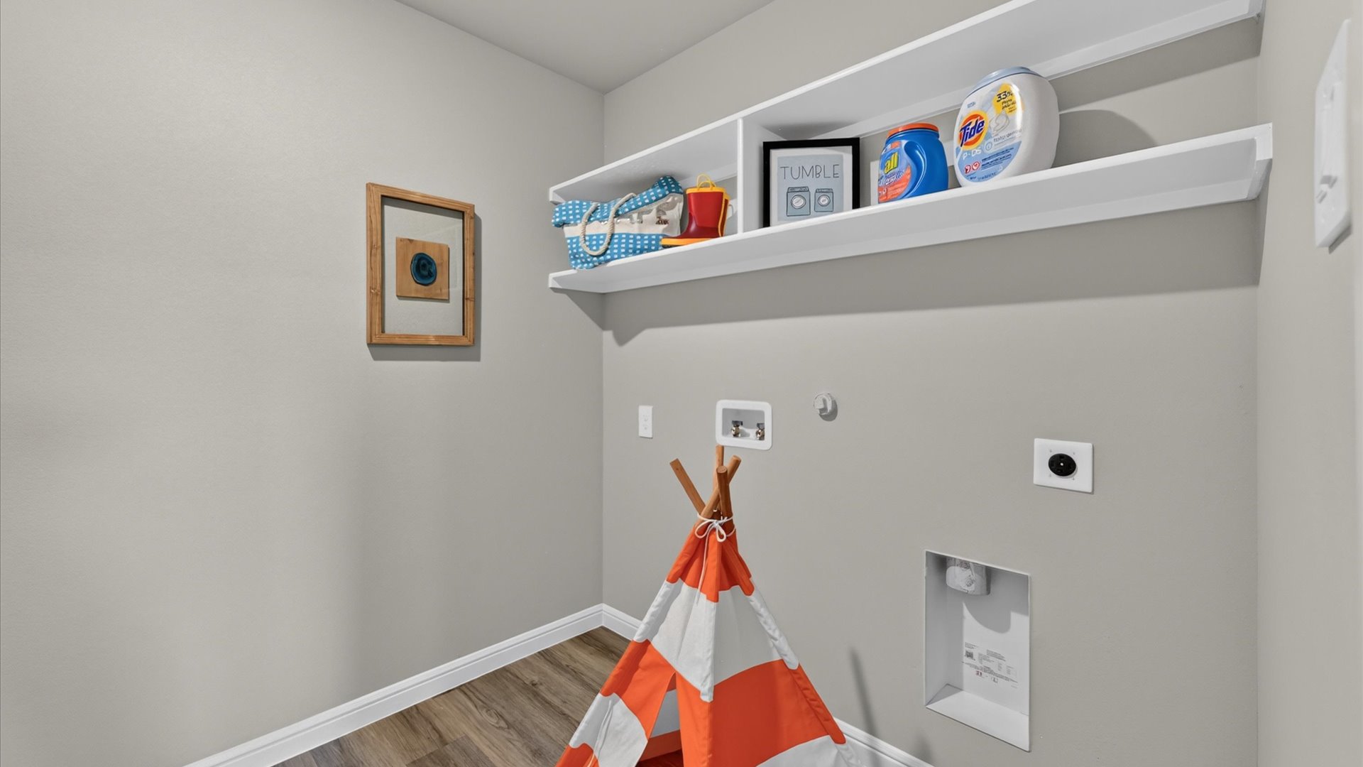 Laundry and utility room