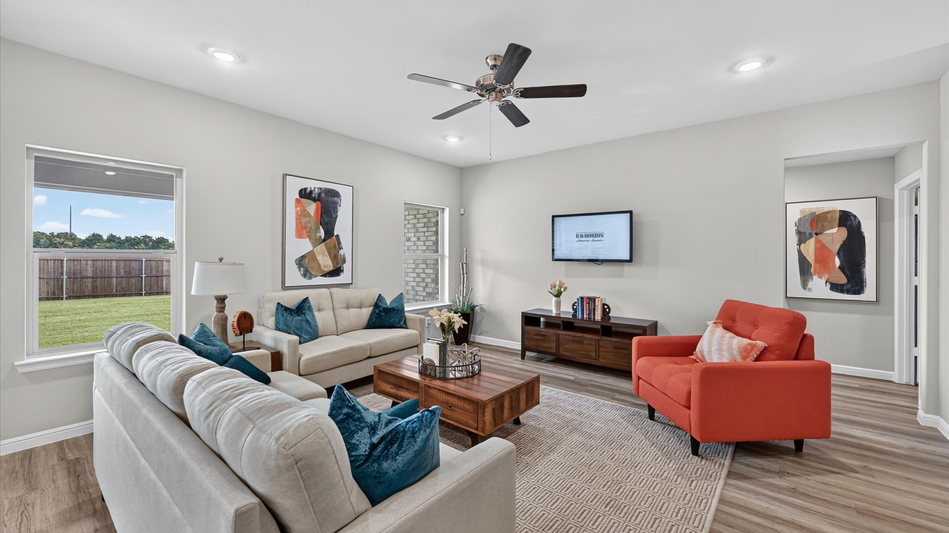 Open living ara