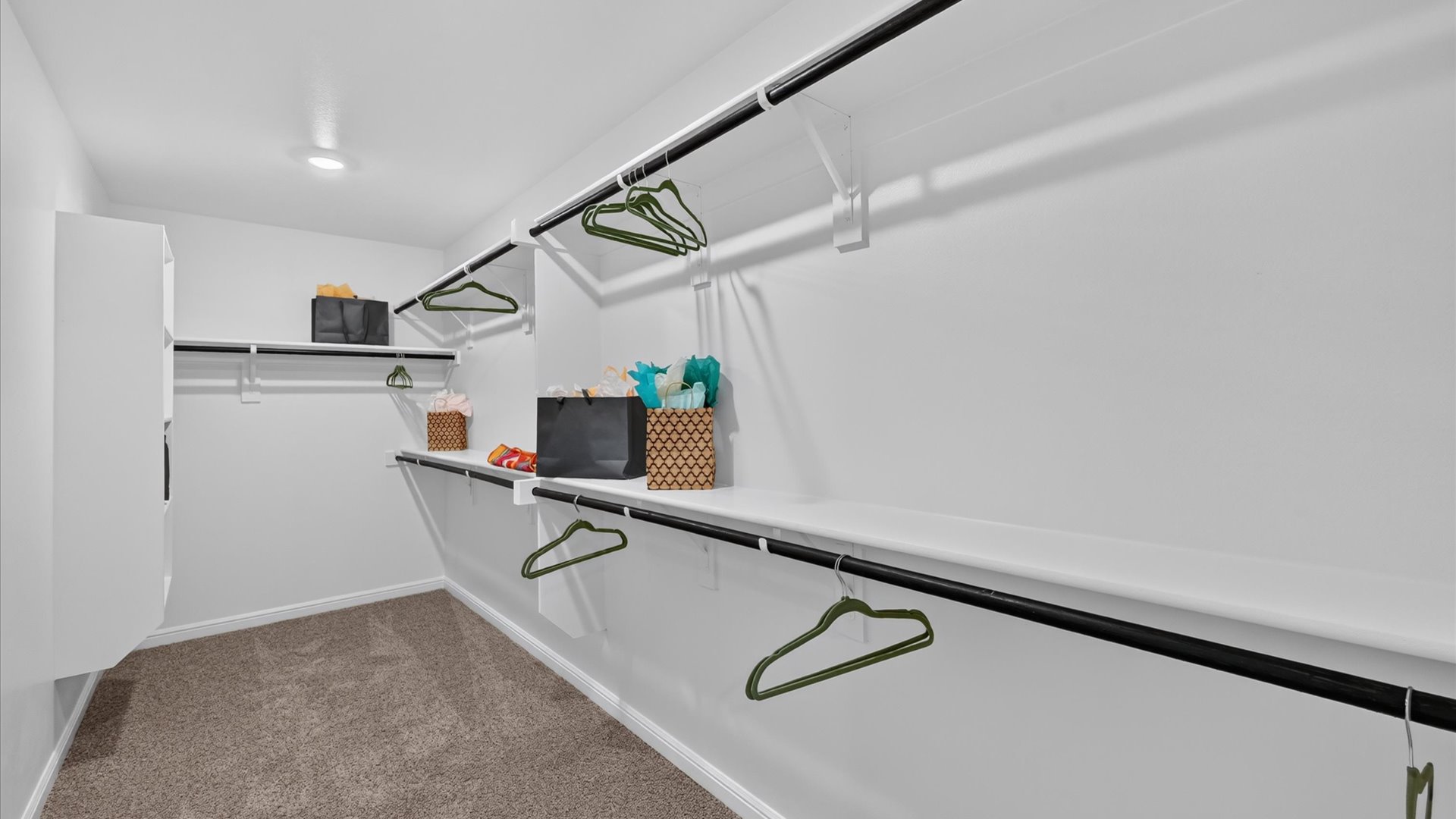 Primary walk-in closet