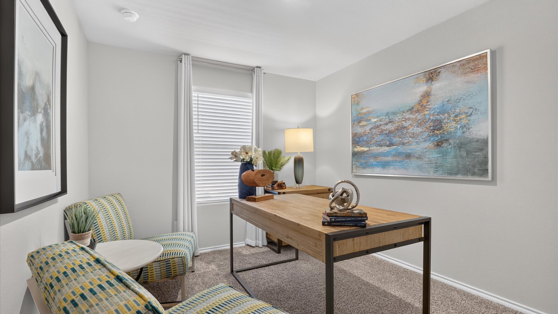 Bedroom 4 set up as office
