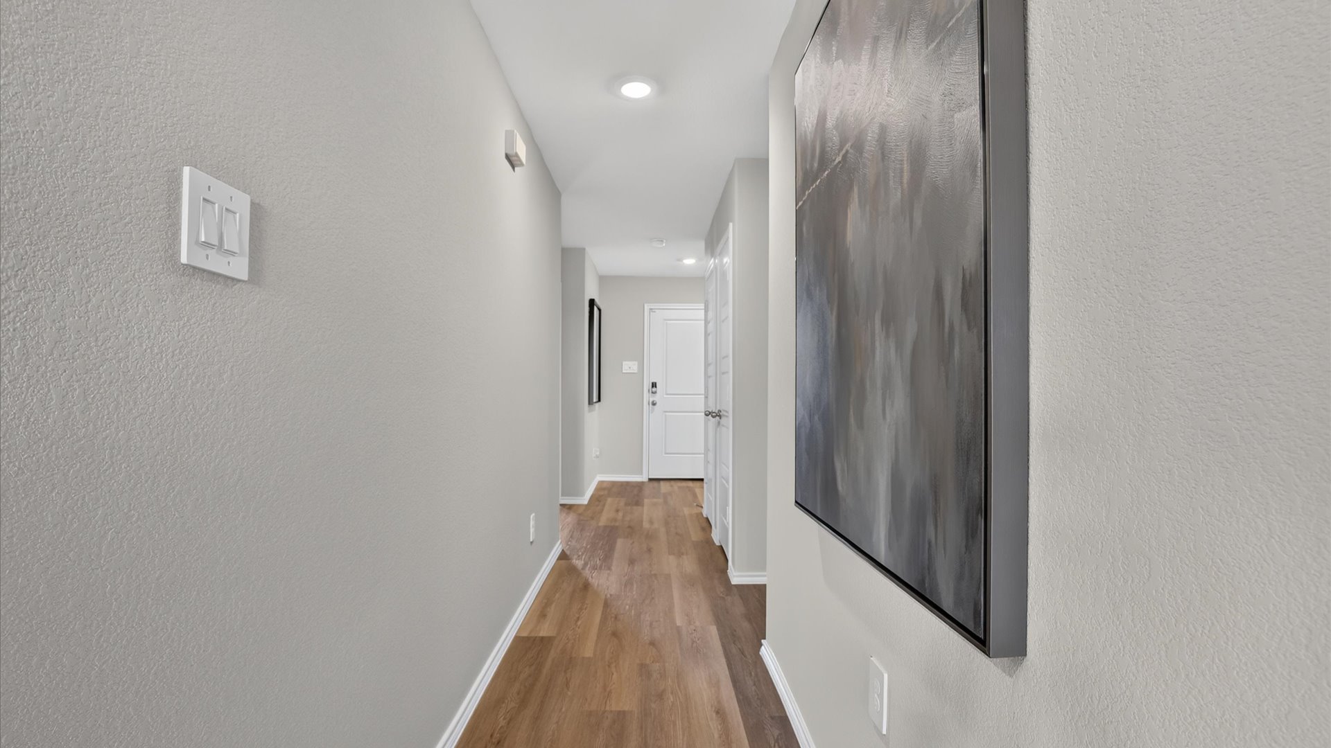 Front entry and foyer