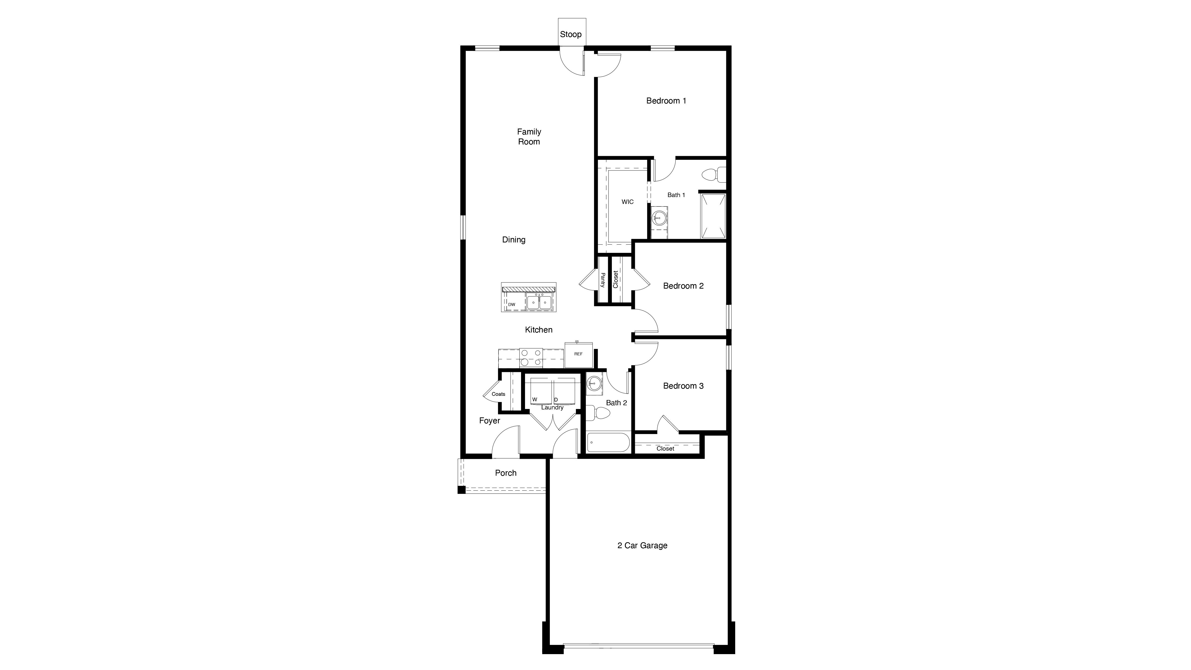 Barton floorplan and layout
