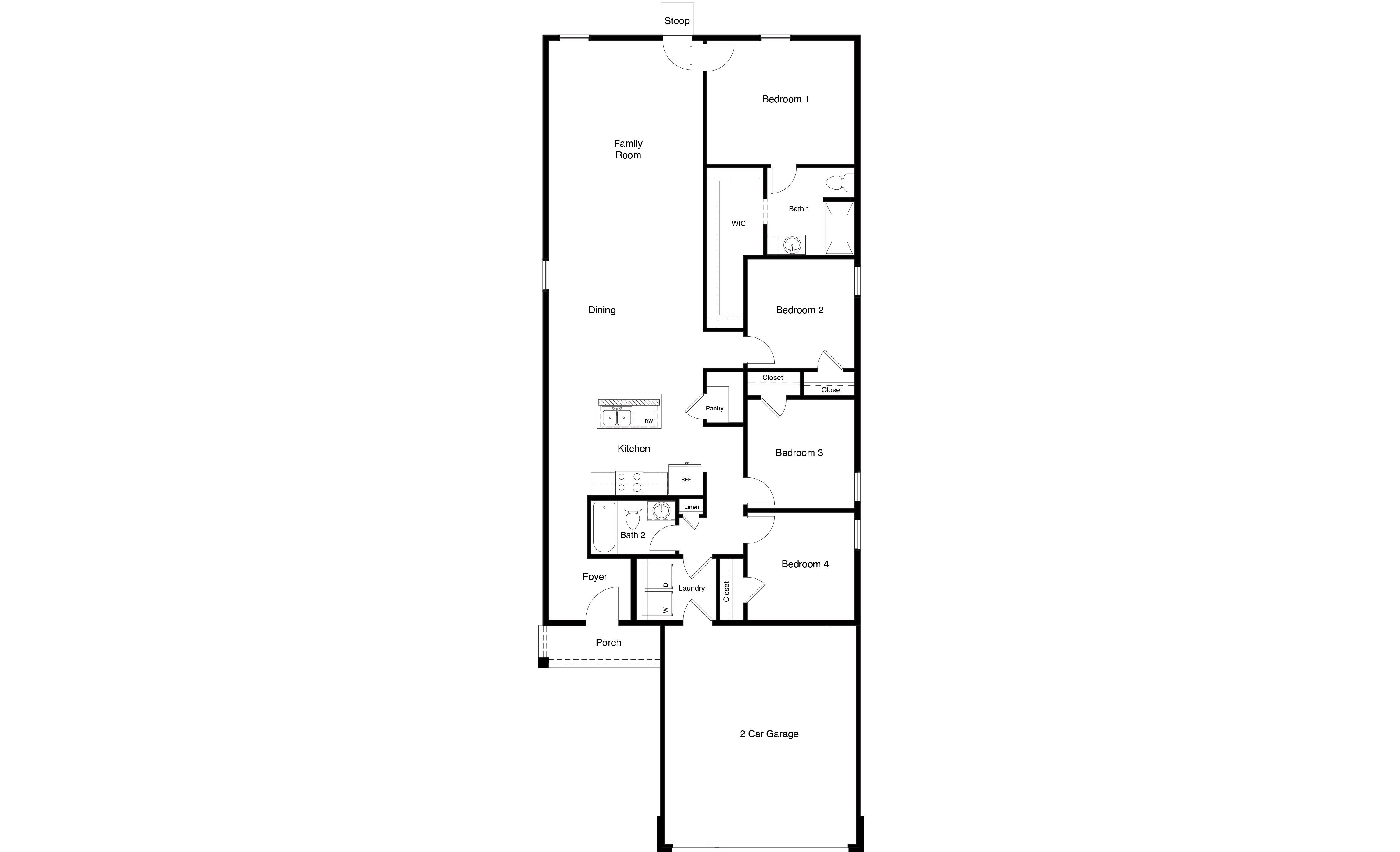 Estero floorplan and layout