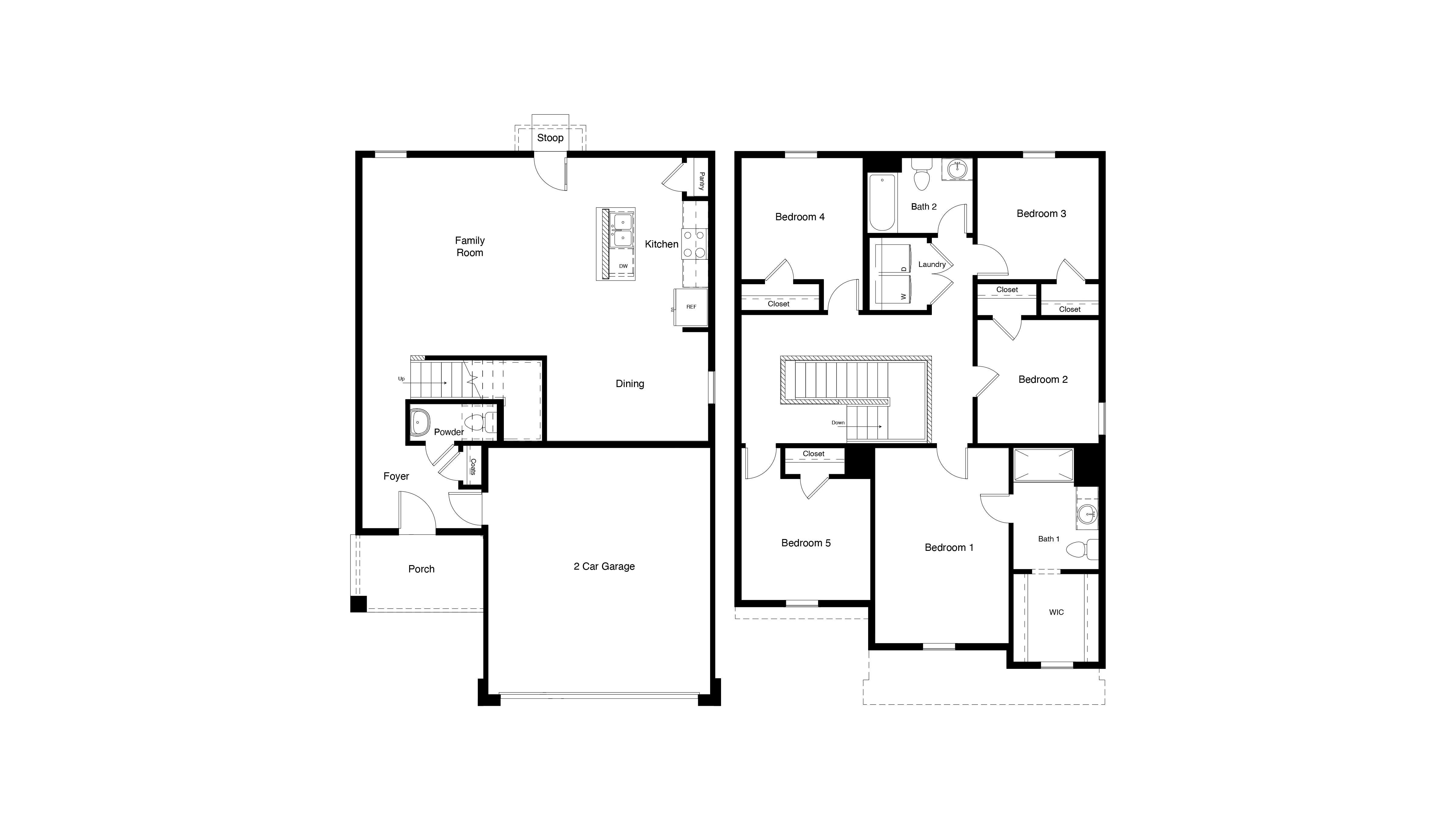Franklin floorplan and layout