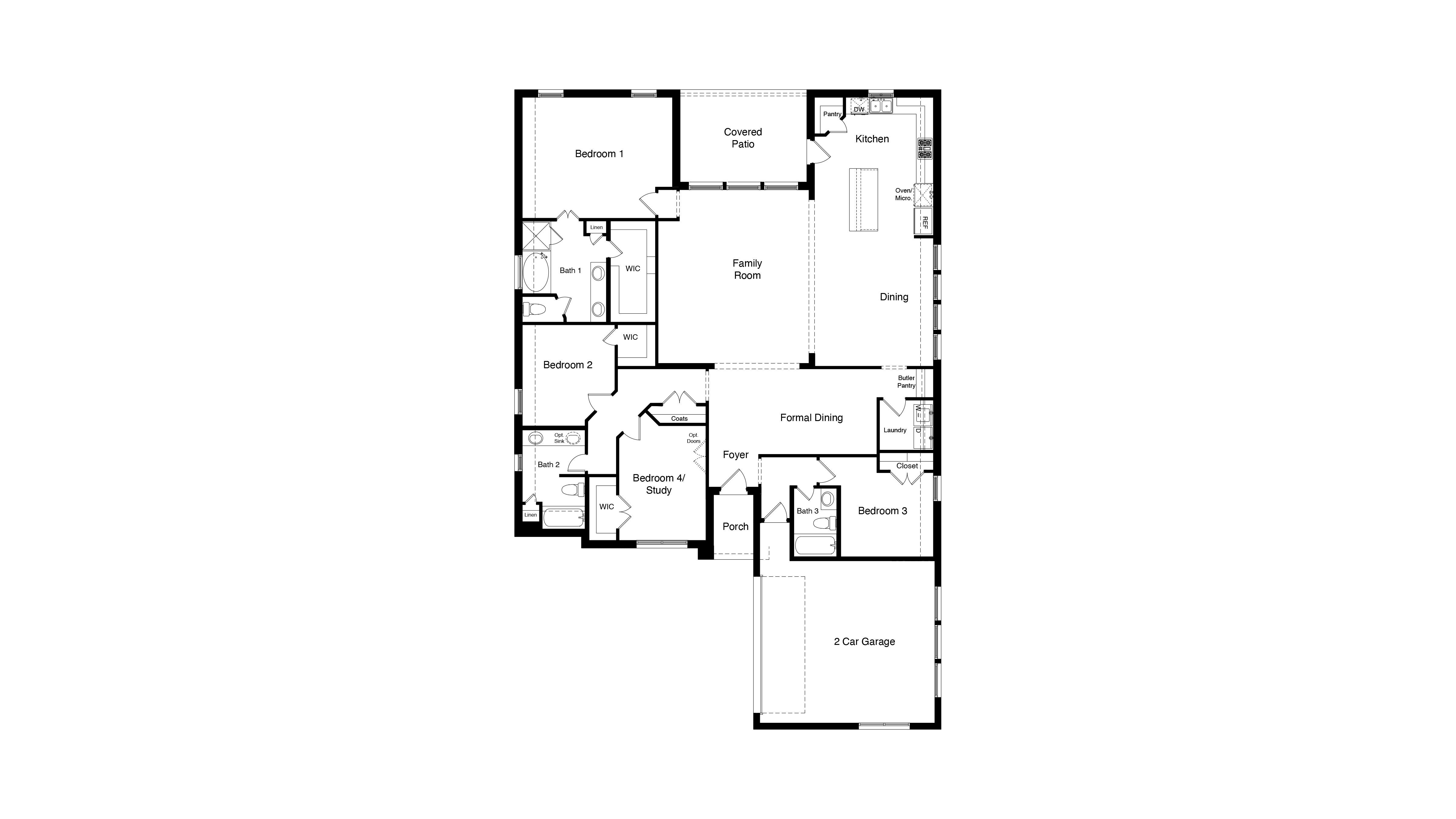 Liberty Hill floorplan