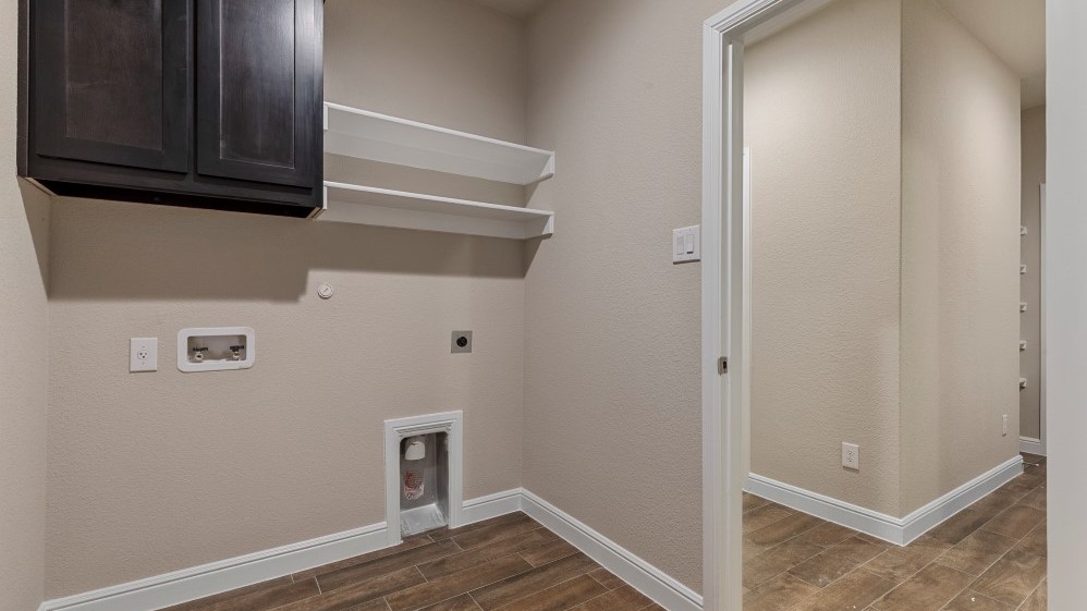 Laundry and utility closet