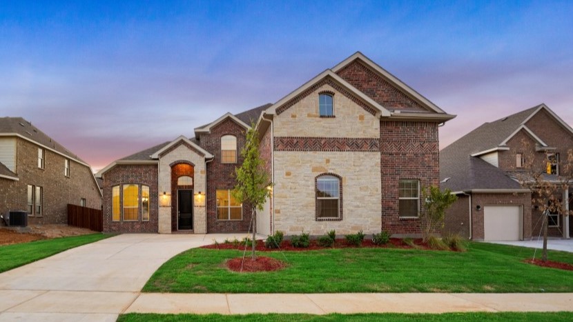Single-story timeless brick home