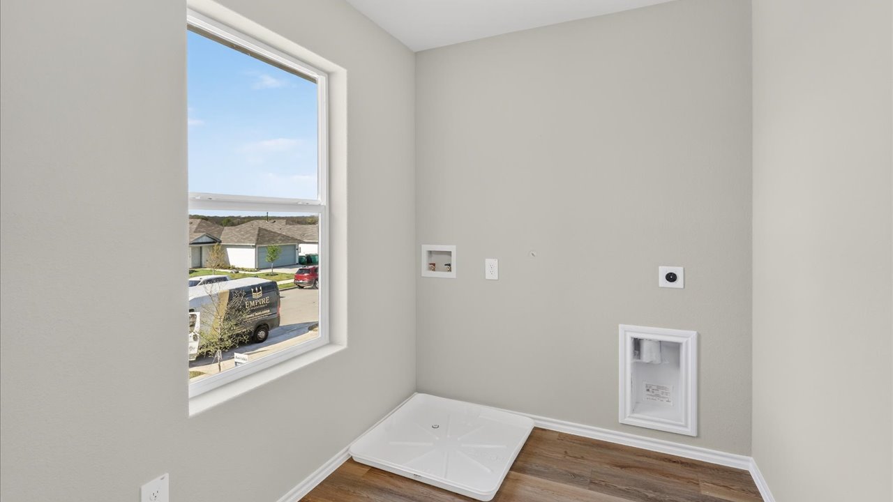 Laundry and utility closet