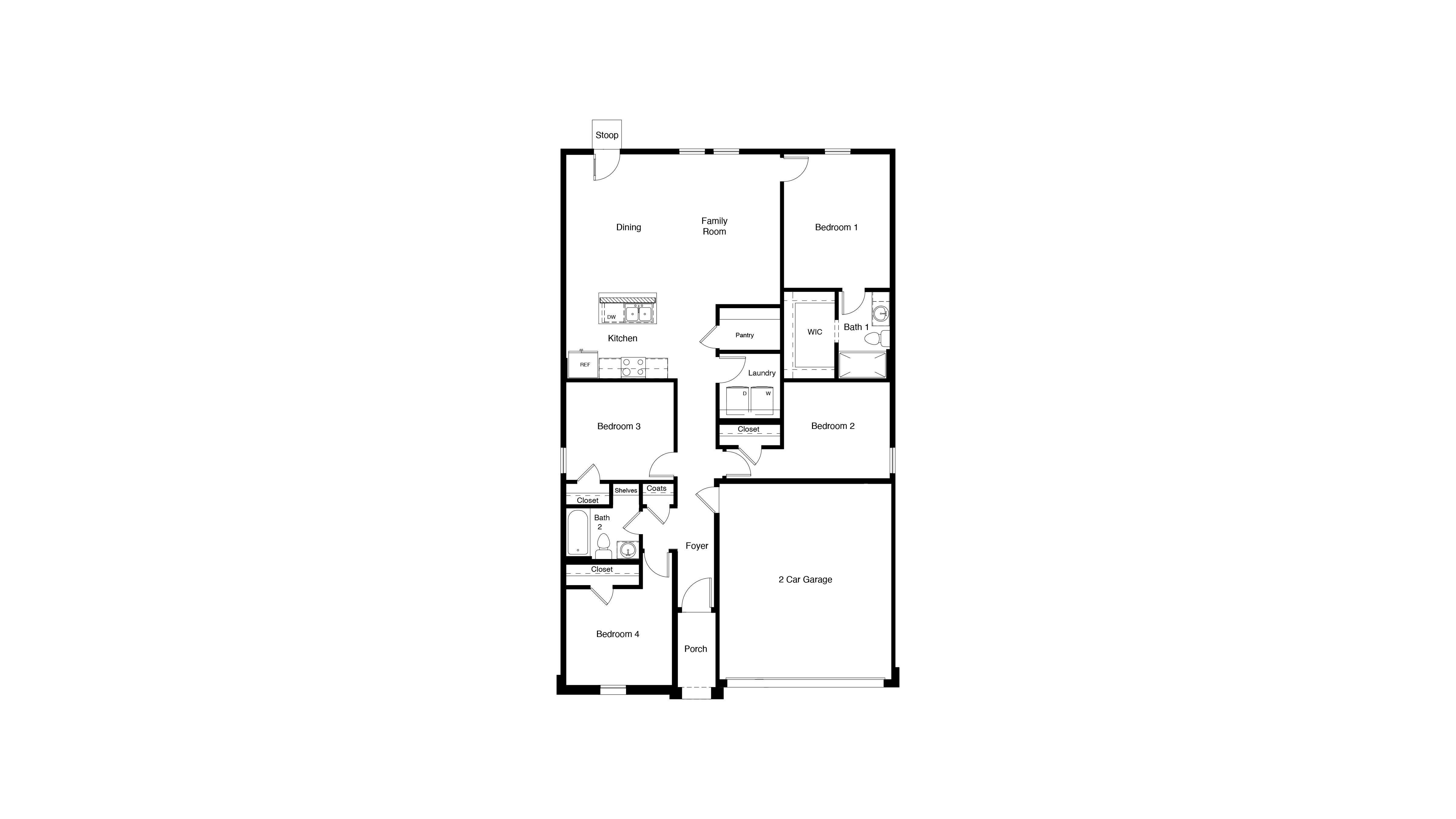 Baylor floorplan and overhead layout