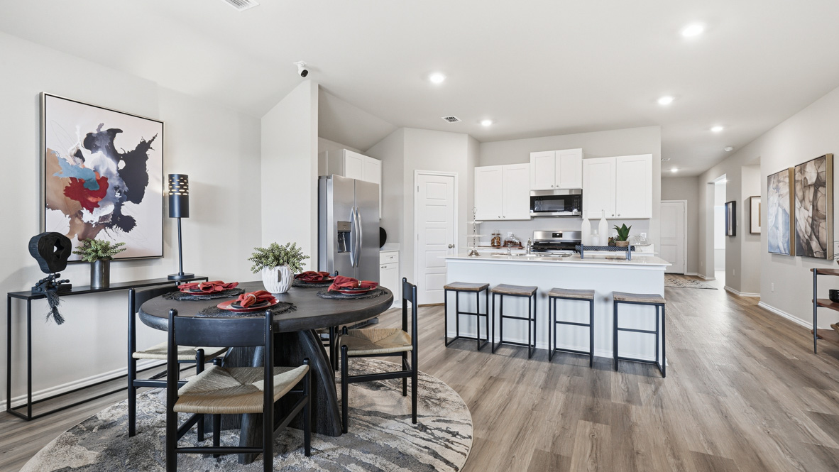 Kitchen and dining