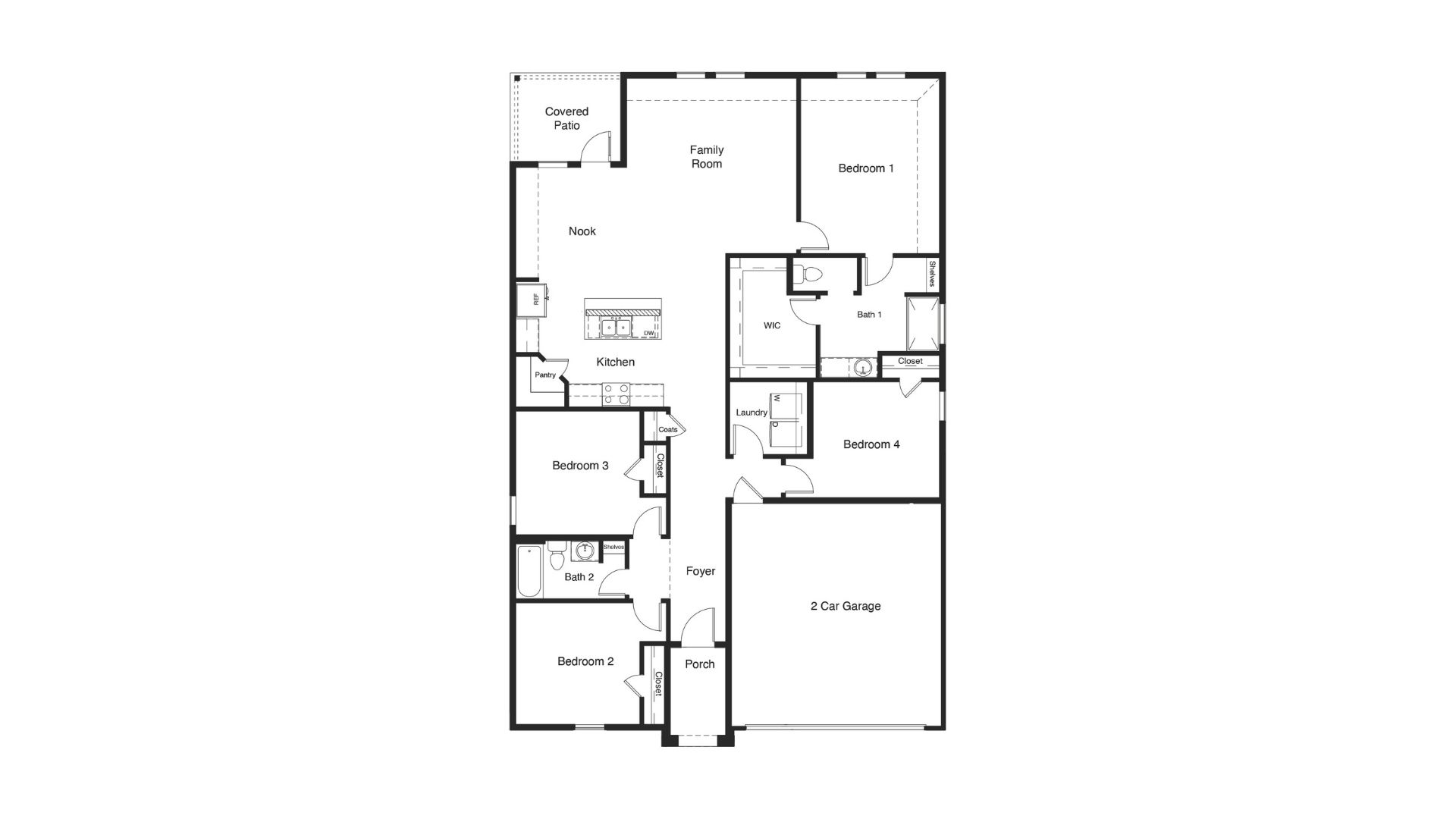 Texas Cali floorplan and layout