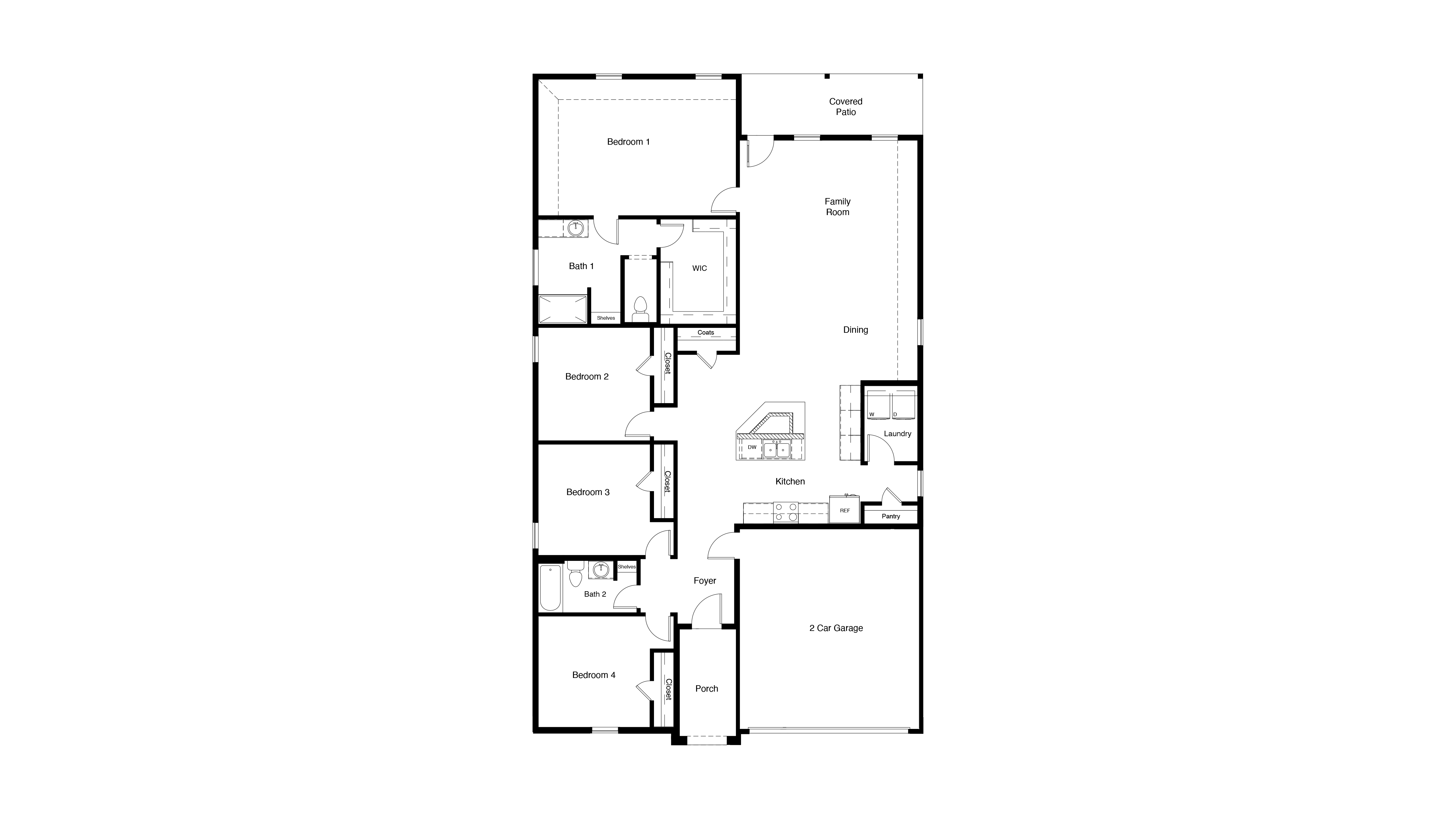 Kingston floorplan and layout